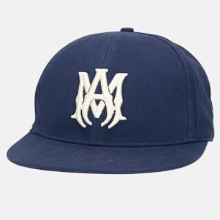 Amiri Embroidery Ma Fitted Cap Blue – HAT BOX 3 | Studio DOS by Designer Outlet Sales