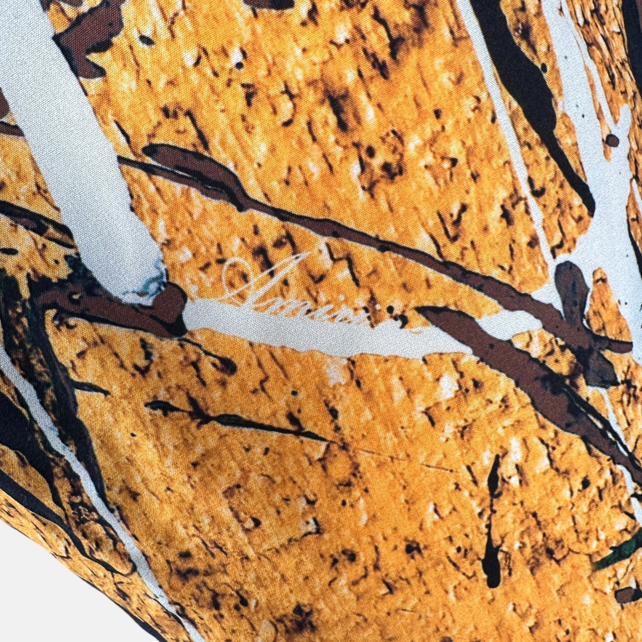 Amiri Paint Drip Drawstring Swim Shorts Yellow – A29 | Studio DOS by Designer Outlet Sales