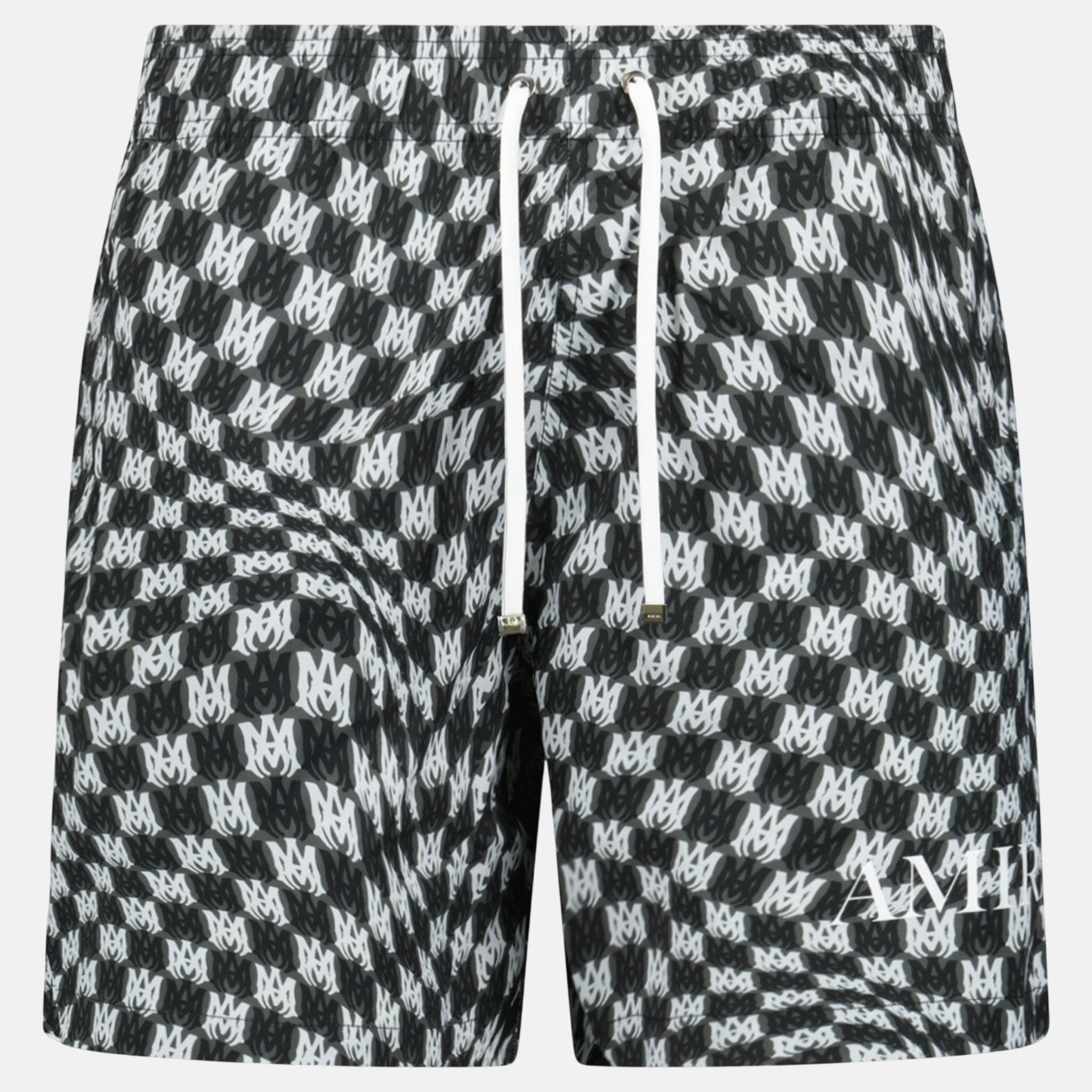 Amiri Wavy MA Swim Trunk Black – O6 | Studio DOS by Designer Outlet Sales