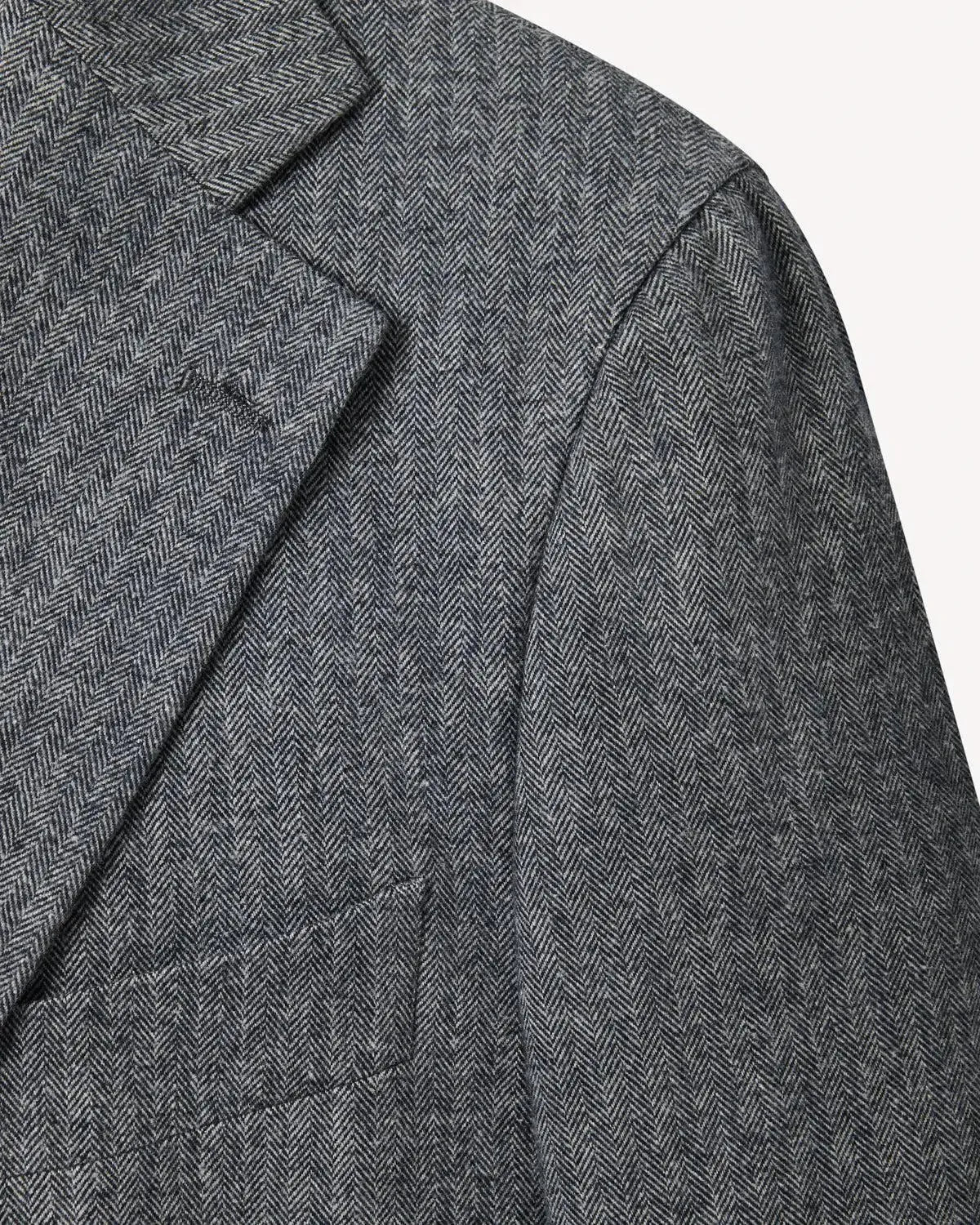 Bernard Weatherill Classic Herringbone Jacket Grey – K26020-38 | Studio DOS by Designer Outlet Sales
