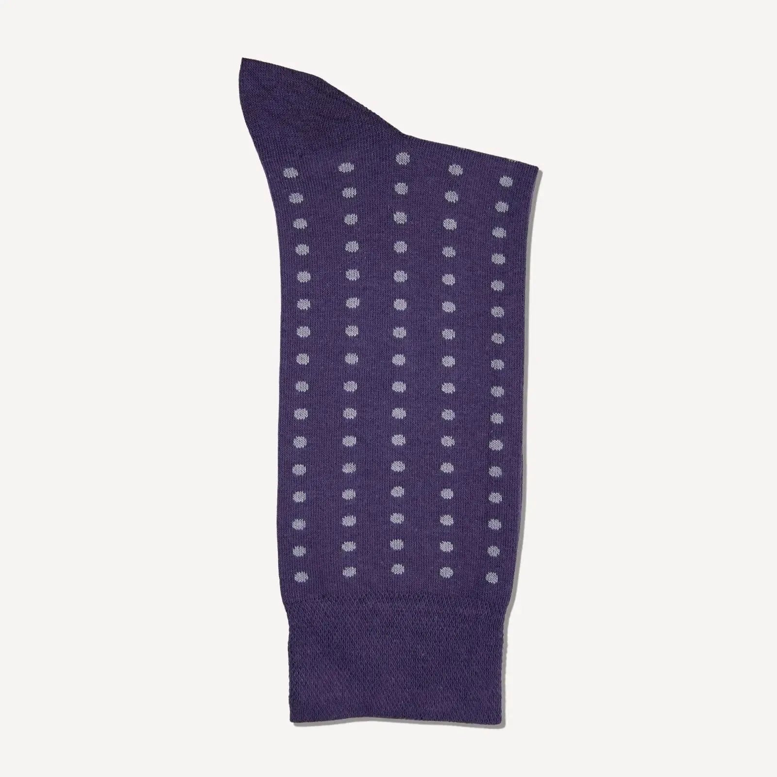 Bernard Weatherill Dot Socks Grape Silver – 40540-005-001 | Studio DOS by Designer Outlet Sales