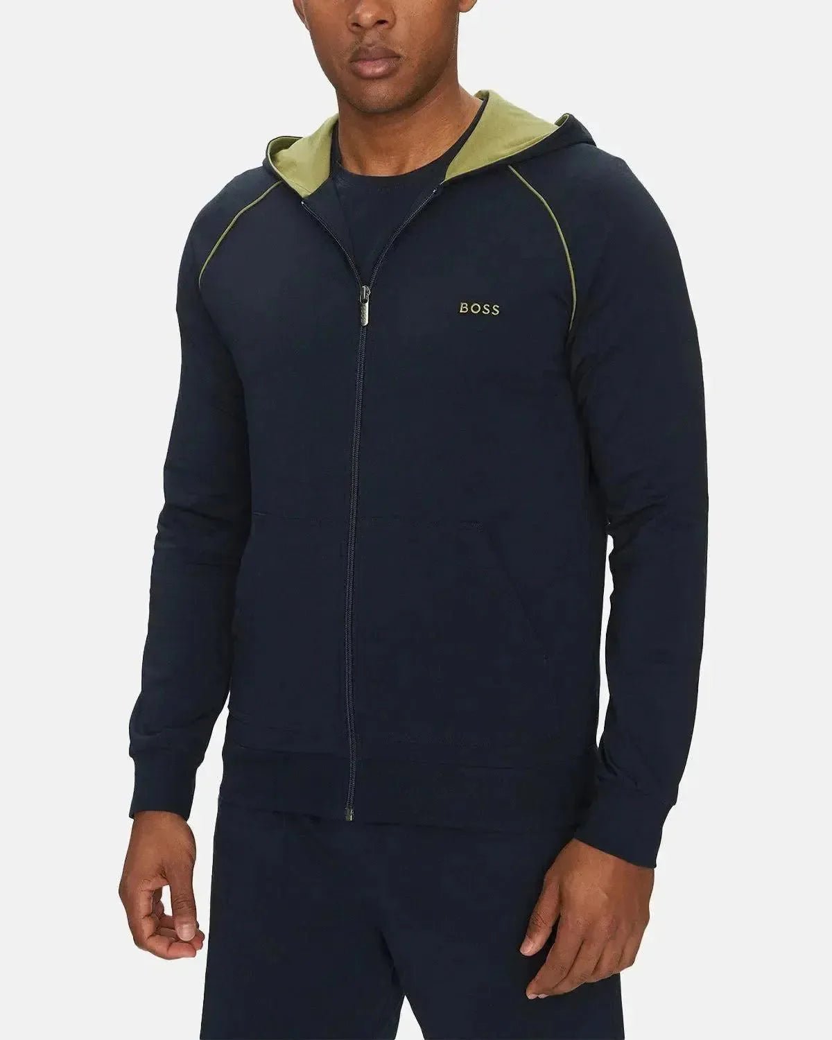 BOSS MIX AND MATCH ZIP HOODIE DARK BLUE – HUGO-BOSS-50515313-406-S | Studio DOS by Designer Outlet Sales
