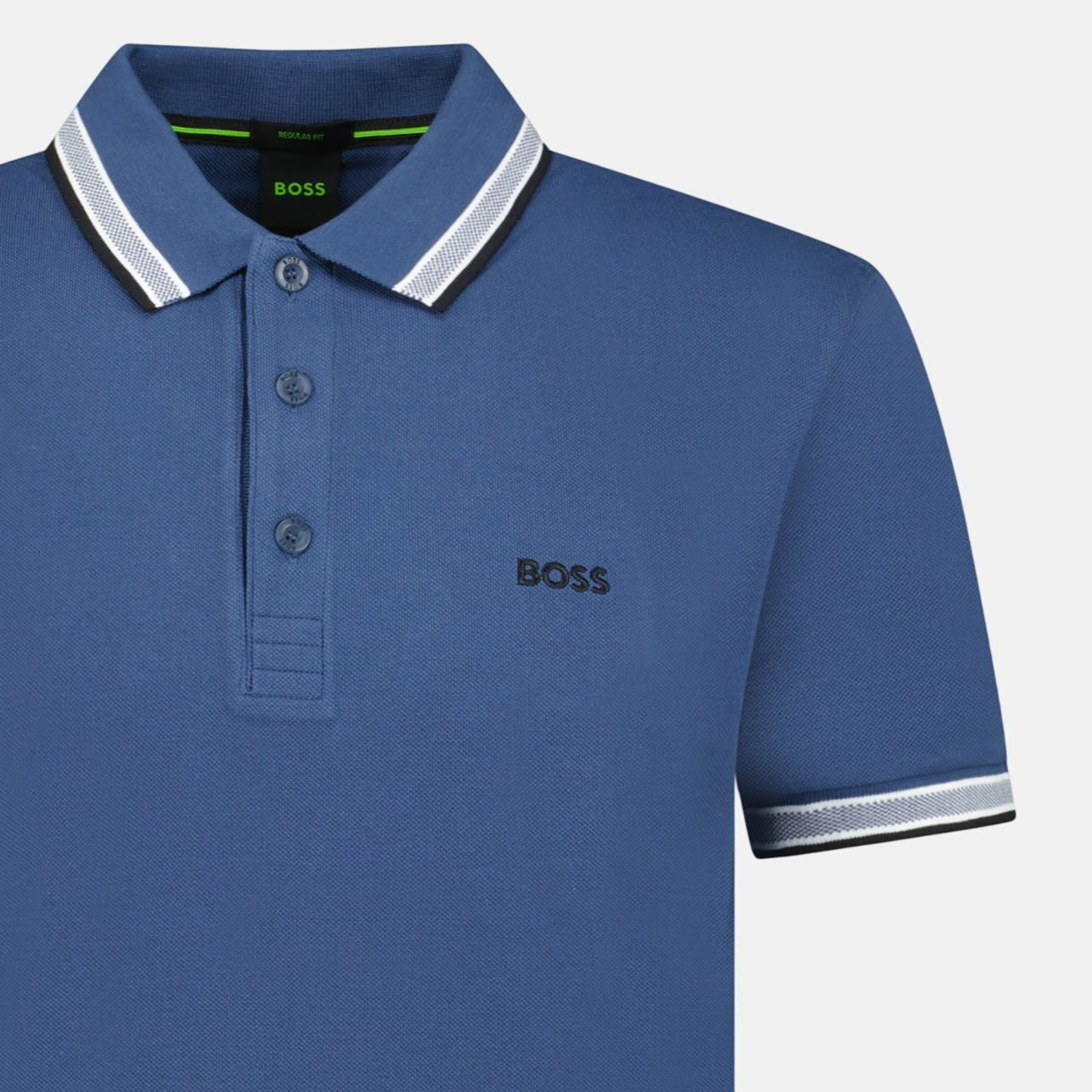 BOSS Paddy Polo Shirt Blue – sku-55536218734973 | Studio DOS by Designer Outlet Sales
