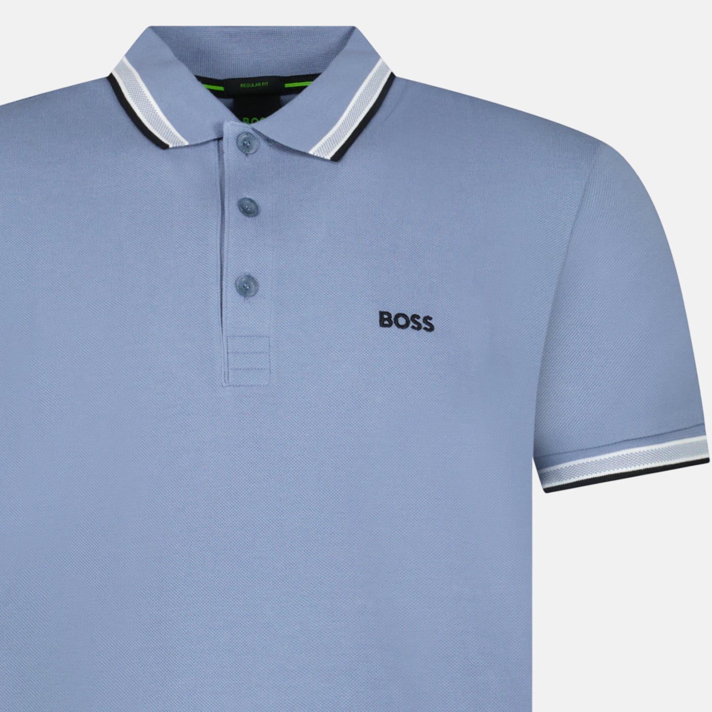 Boss Paddy Polo Shirt Open Blue – B39 | Studio DOS by Designer Outlet Sales