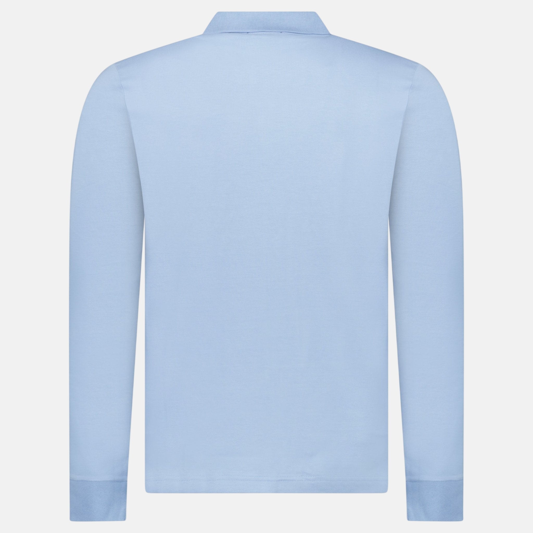 Boss Passerby Long Sleeve Polo Shirt Open Blue – A3 | Studio DOS by Designer Outlet Sales