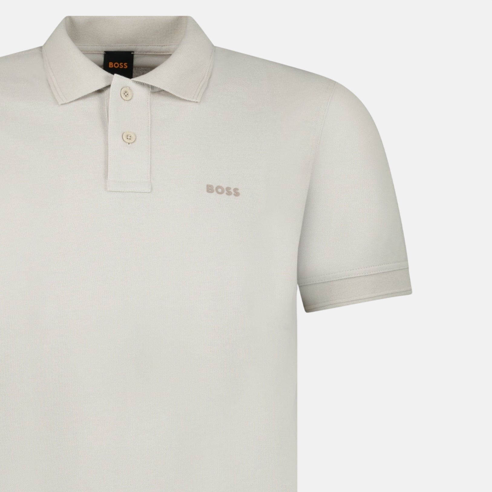 Boss Prime Polo Shirt Grey – C34 | Studio DOS by Designer Outlet Sales