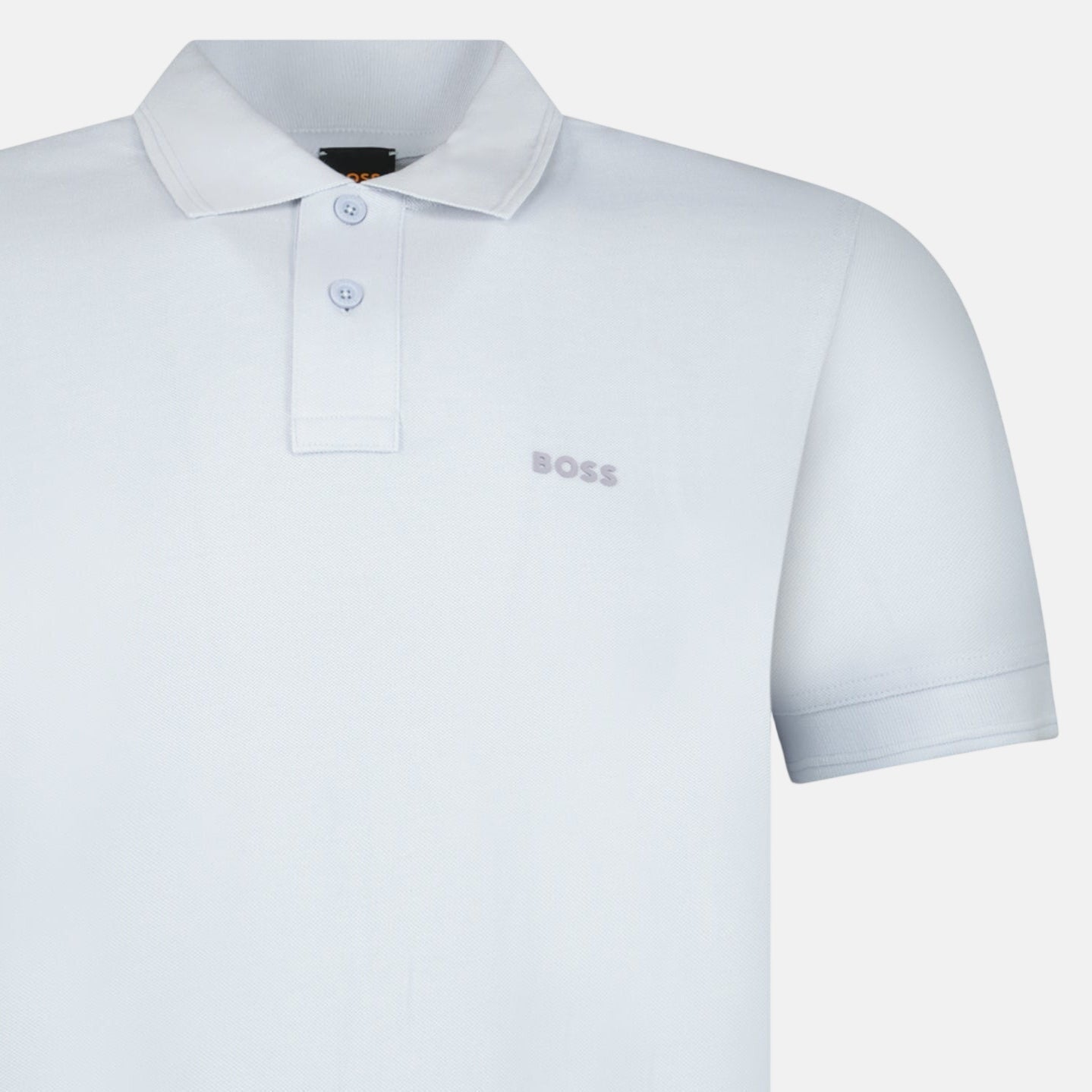 Boss Prime Polo Shirt Pastel Grey – F37 | Studio DOS by Designer Outlet Sales