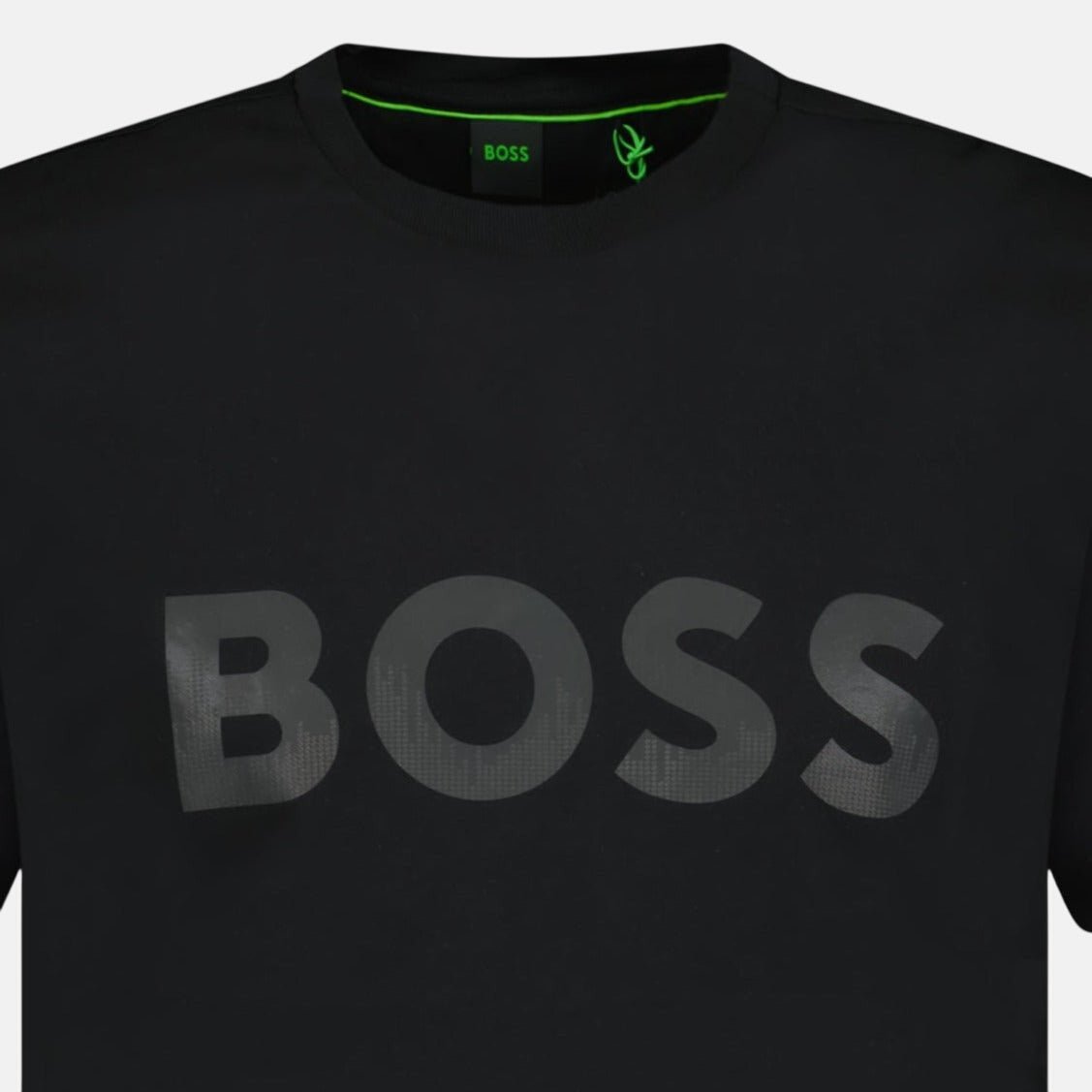 BOSS Reflective Logo T-Shirt Black – C27 | Studio DOS by Designer Outlet Sales