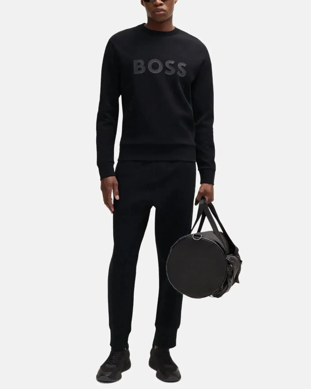 BOSS SALBO SANDWICH LOGO SWEATSHIRT BLACK – HUGO-BOSS-50506119-001-S | Studio DOS by Designer Outlet Sales