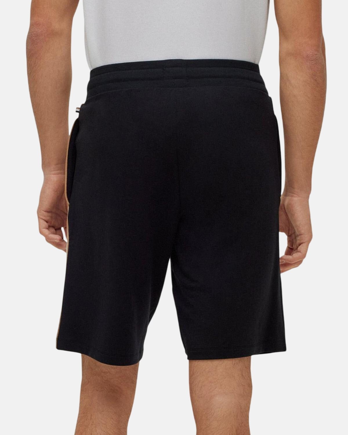 BOSS SIGNATURE STRIPE LOUNGEWEAR SHORTS BLACK – HUGO-BOSS-50491511-001-XS | Studio DOS by Designer Outlet Sales