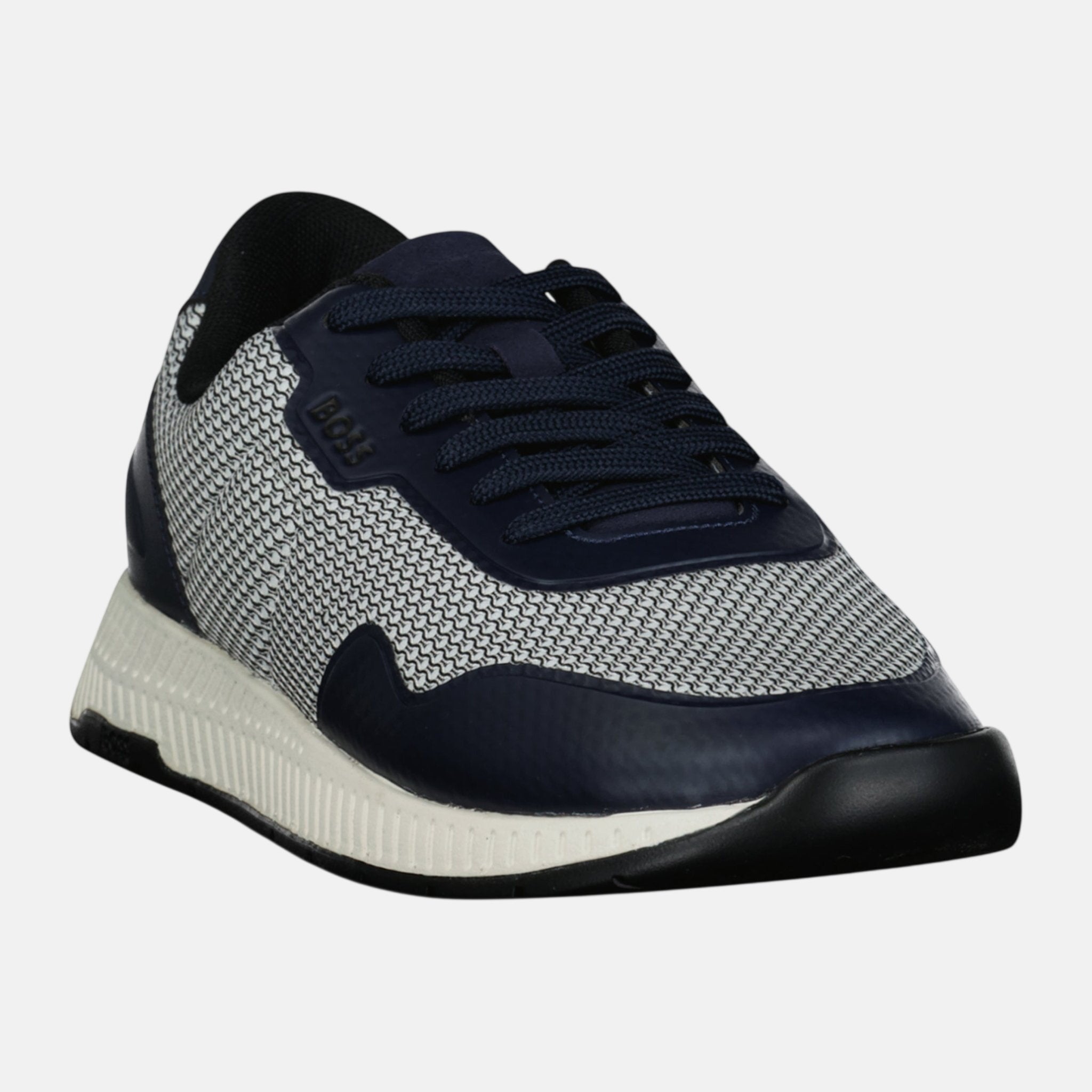 Boss Titanium Runners Open Blue – D8 | Studio DOS by Designer Outlet Sales