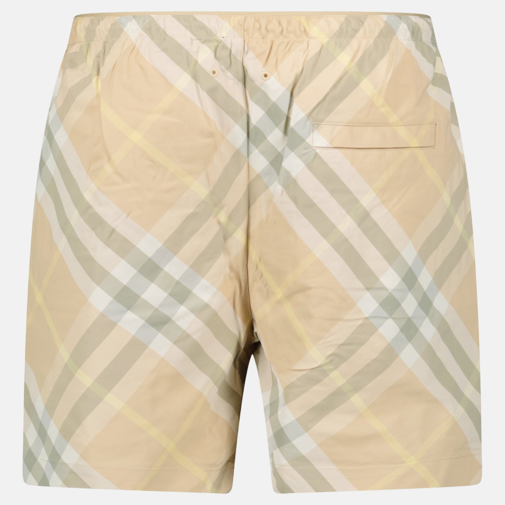 Burberry Check Swim Shorts Flax Beige – sku-55425956872573 | Studio DOS by Designer Outlet Sales