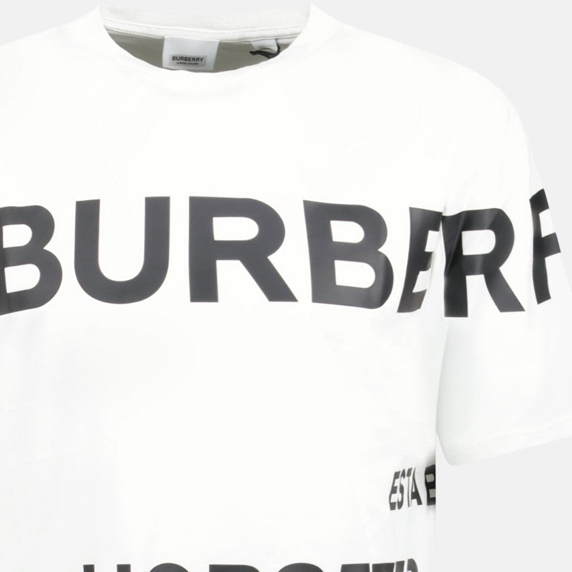 Burberry Horseferry Cotton T-Shirt White – A70 | Studio DOS by Designer Outlet Sales