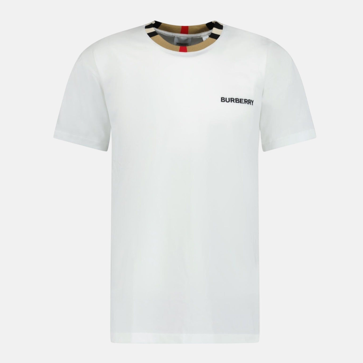 Burberry 'Jayson' Check T-Shirt White – sku-44913406443798 | Studio DOS by Designer Outlet Sales