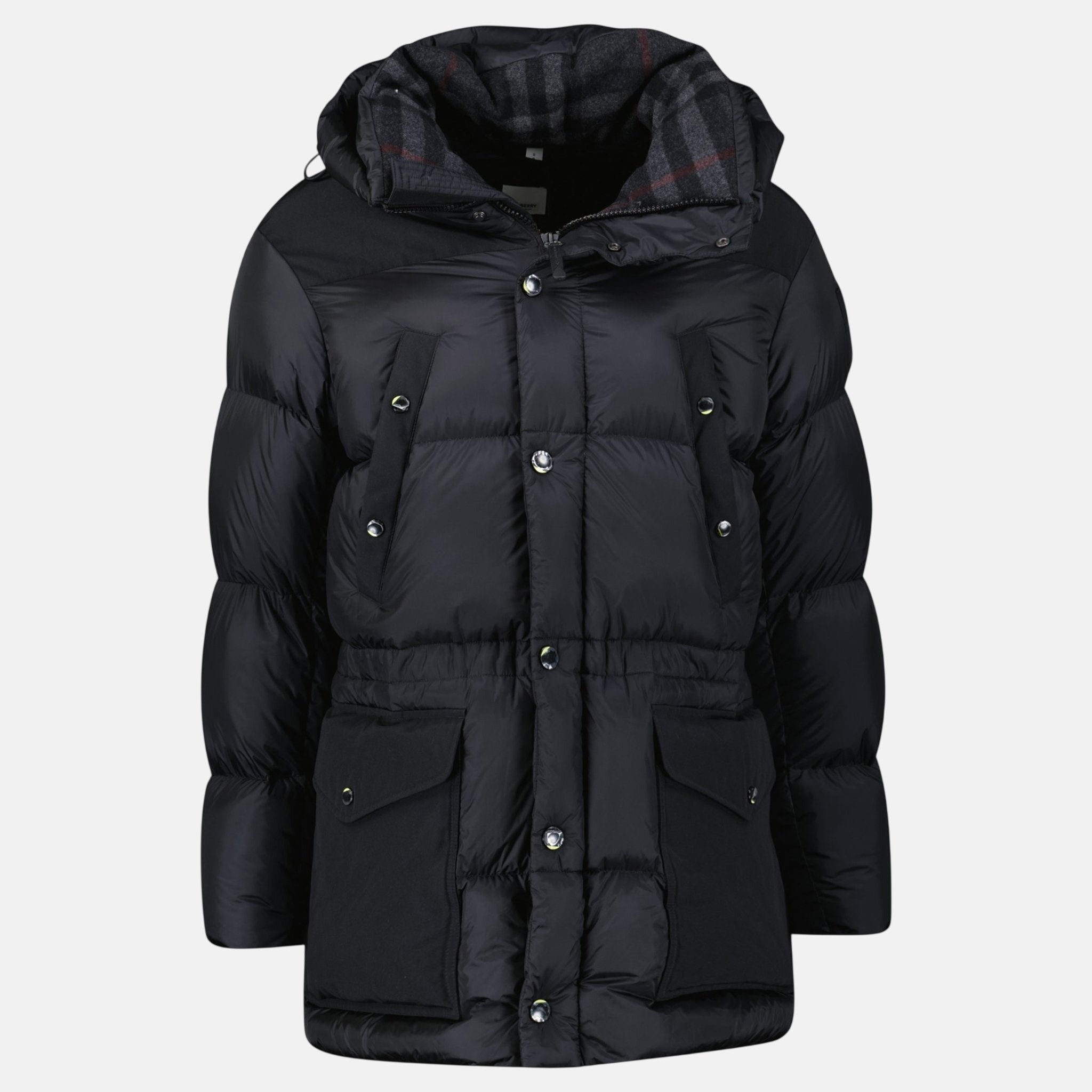 Burberry 'Lindford' Puffer Coat Black – sku-56957816766845 | Studio DOS by Designer Outlet Sales