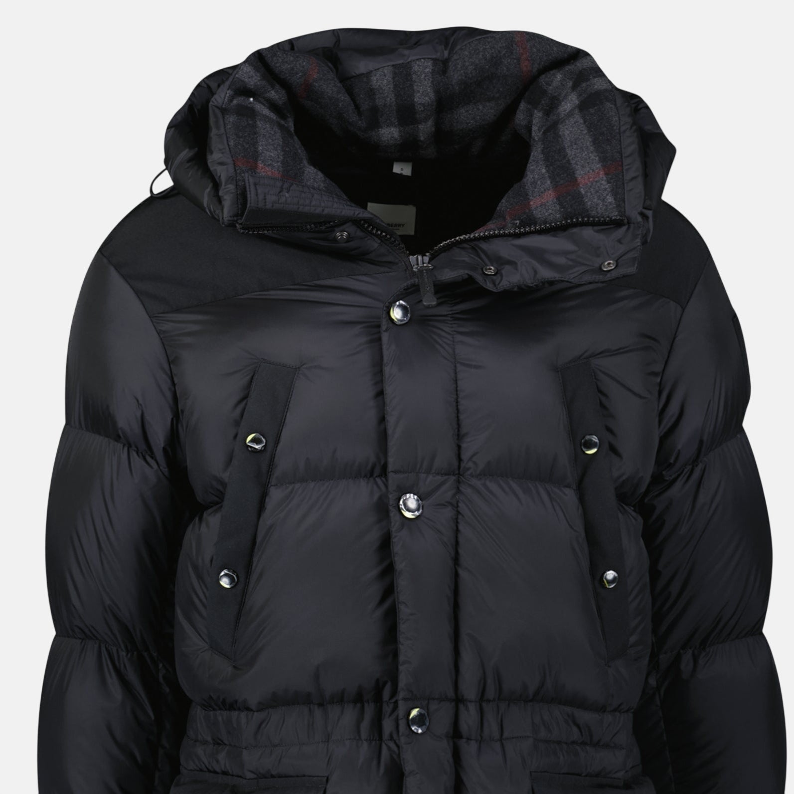 Burberry 'Lindford' Puffer Coat Black – sku-56957816766845 | Studio DOS by Designer Outlet Sales