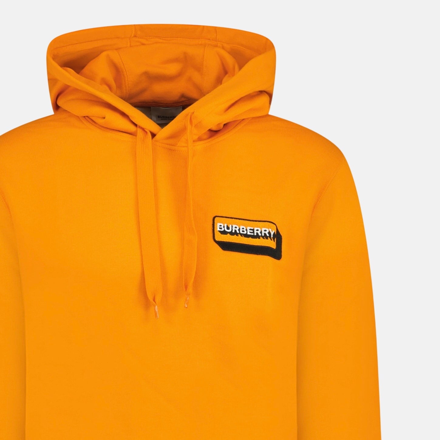 Burberry 'Motterson' Patch Logo Hoodie Sweatshirt Orange – C81 | Studio DOS by Designer Outlet Sales