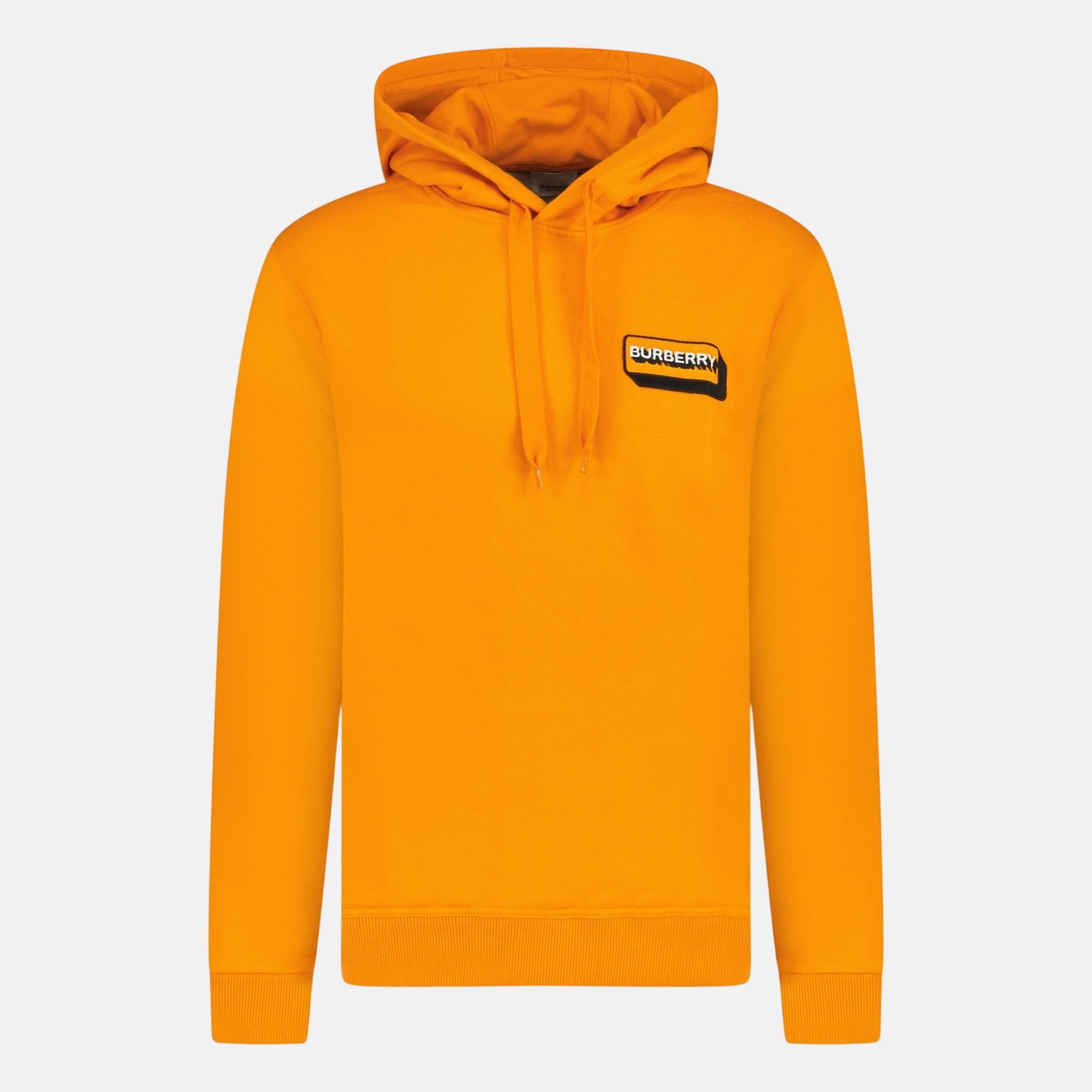 Burberry 'Motterson' Patch Logo Hoodie Sweatshirt Orange – C81 | Studio DOS by Designer Outlet Sales