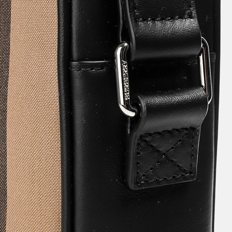 Burberry 'Paddy' Check Messenger Side Bag Black – G7 | Studio DOS by Designer Outlet Sales