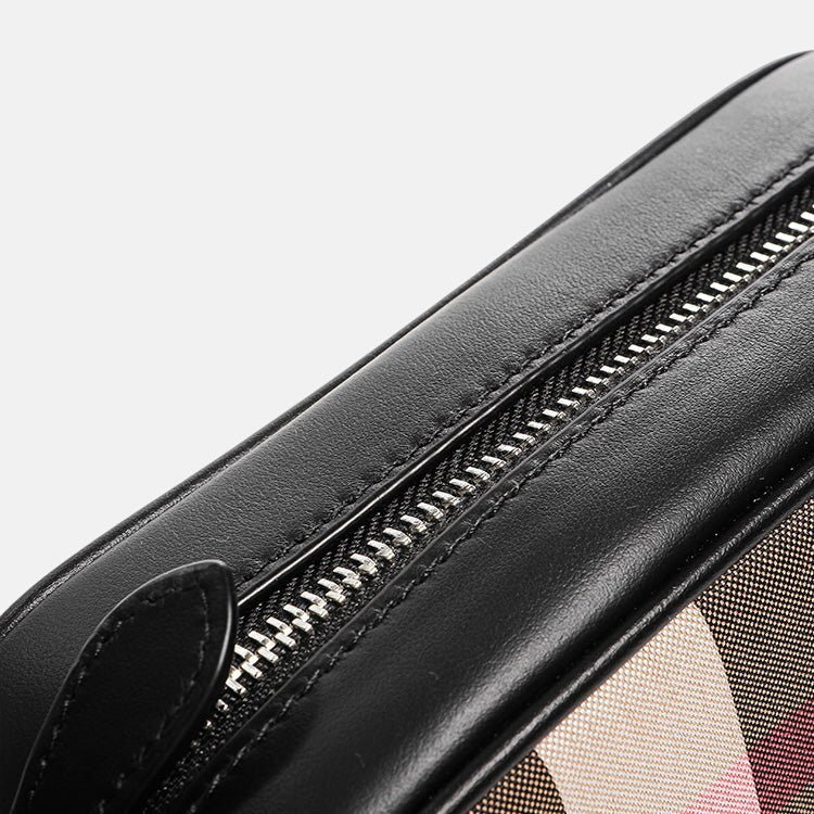 Burberry 'Paddy' Check Messenger Side Bag Black – G7 | Studio DOS by Designer Outlet Sales