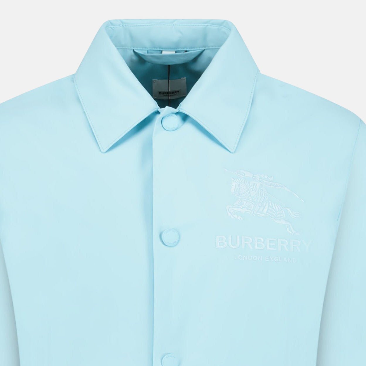 Burberry Sussex Ekd Embroidered Jacket Topaz Blue – A64 | Studio DOS by Designer Outlet Sales