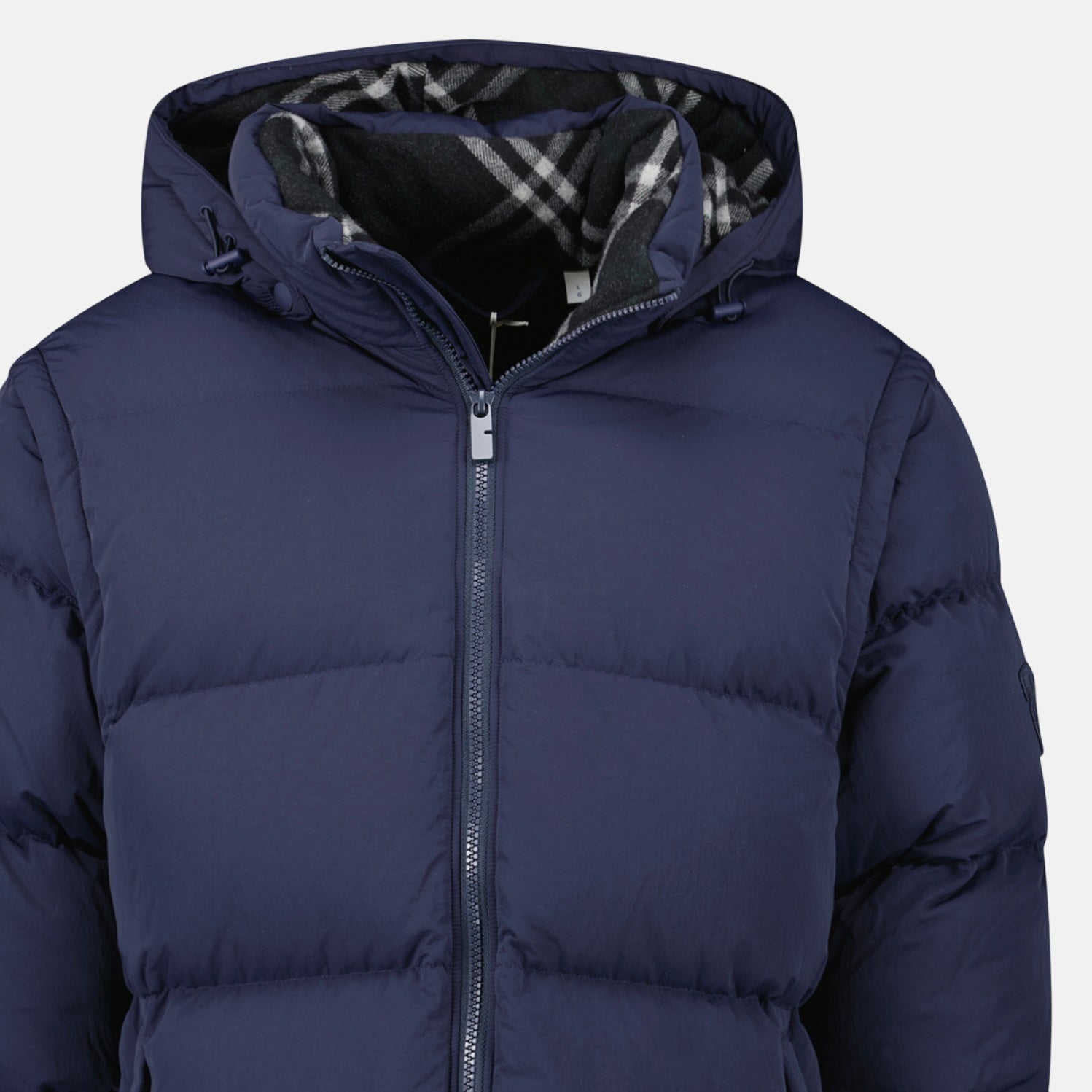 Burberry Technical Nylon Puffer Coat Gilet Navy – Rail 4 U | Studio DOS by Designer Outlet Sales