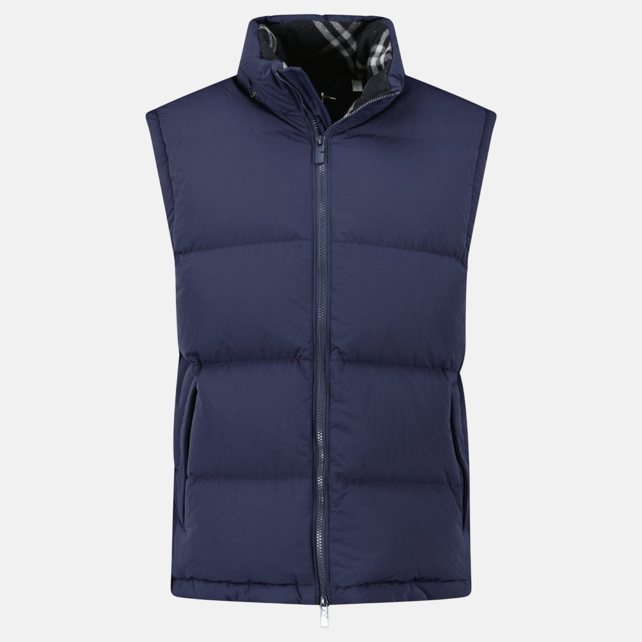 Burberry Technical Nylon Puffer Coat Gilet Navy – Rail 4 U | Studio DOS by Designer Outlet Sales