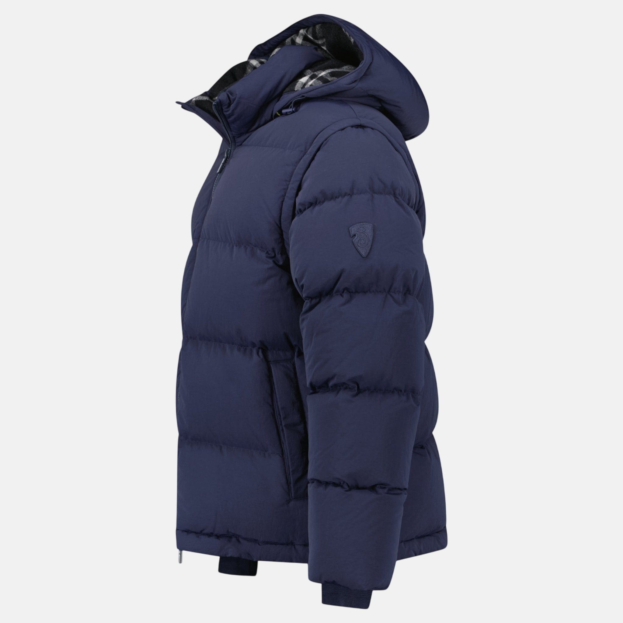 Burberry Technical Nylon Puffer Coat Gilet Navy – Rail 4 U | Studio DOS by Designer Outlet Sales