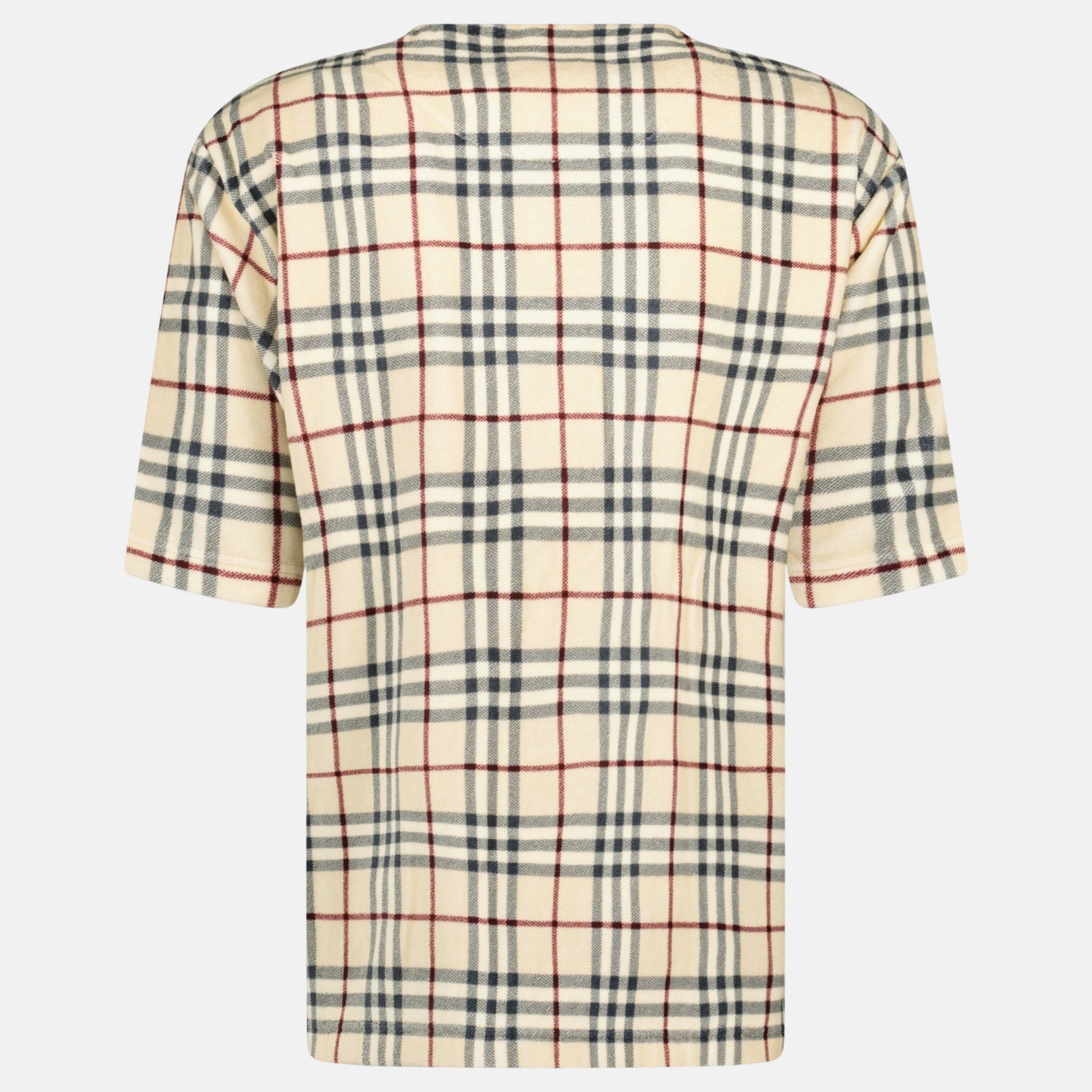 Burberry 'Willesden' Check T-Shirt Beige – A48 | Studio DOS by Designer Outlet Sales