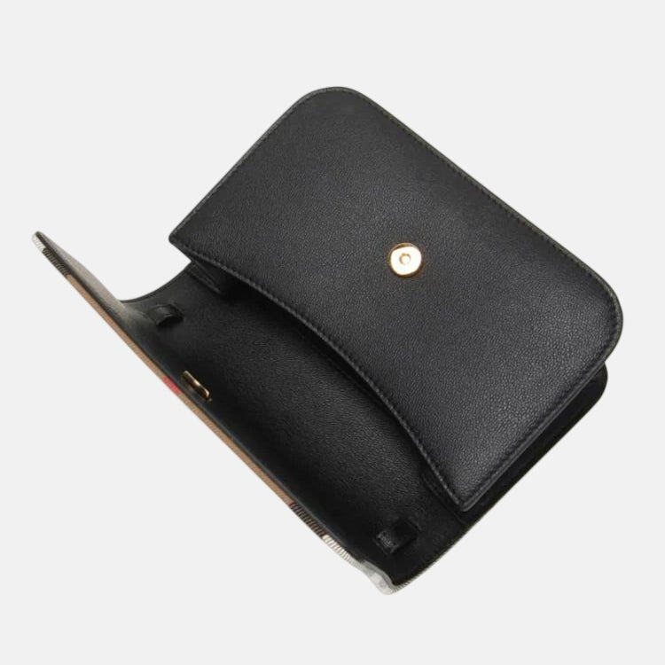 Burberry Womens 'Madison' Leather Shoulder Bag Black – F5/F13 | Studio DOS by Designer Outlet Sales