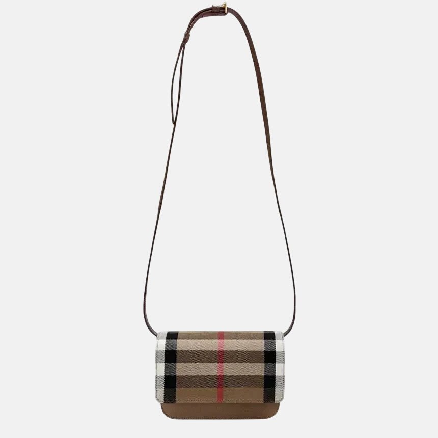 Burberry Womens 'Madison' Leather Shoulder Bag Earth Brown – F3 | Studio DOS by Designer Outlet Sales