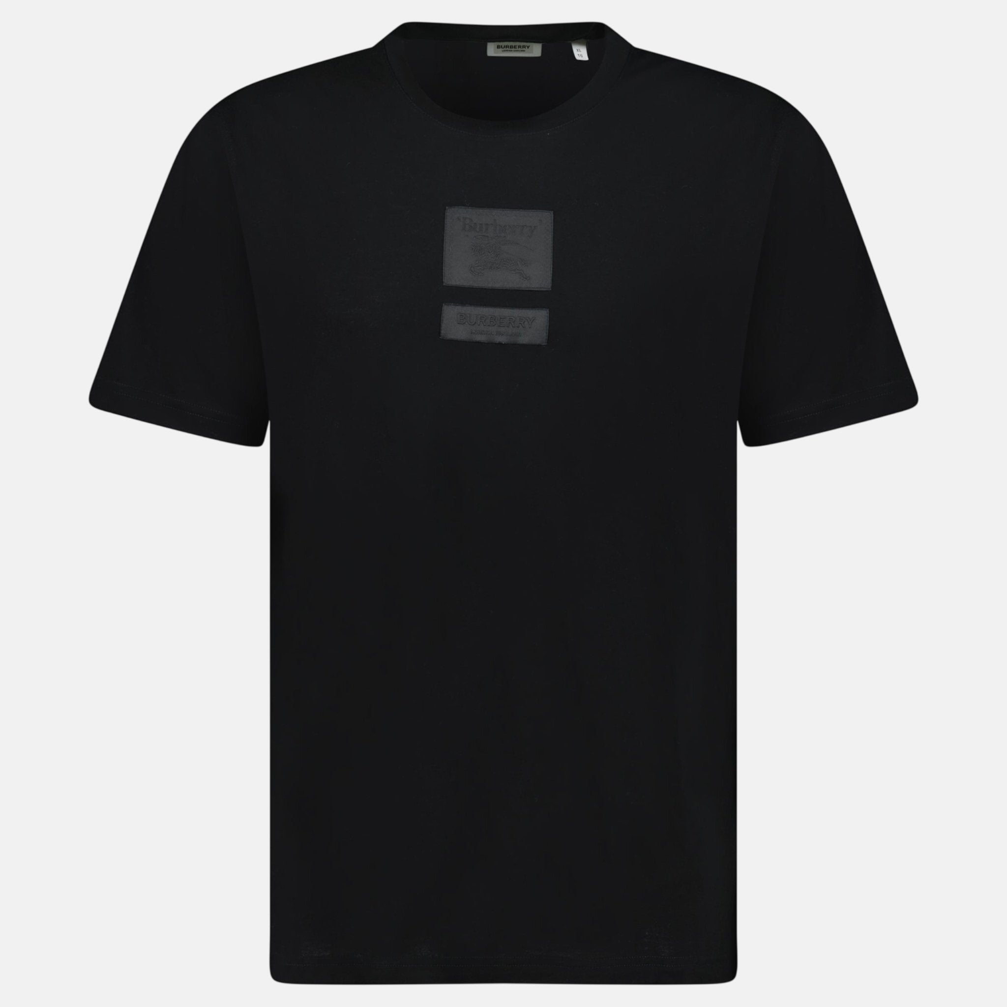 Burberry Womens 'Margot' Embroidery London England Logo T-Shirt Black – A52 | Studio DOS by Designer Outlet Sales