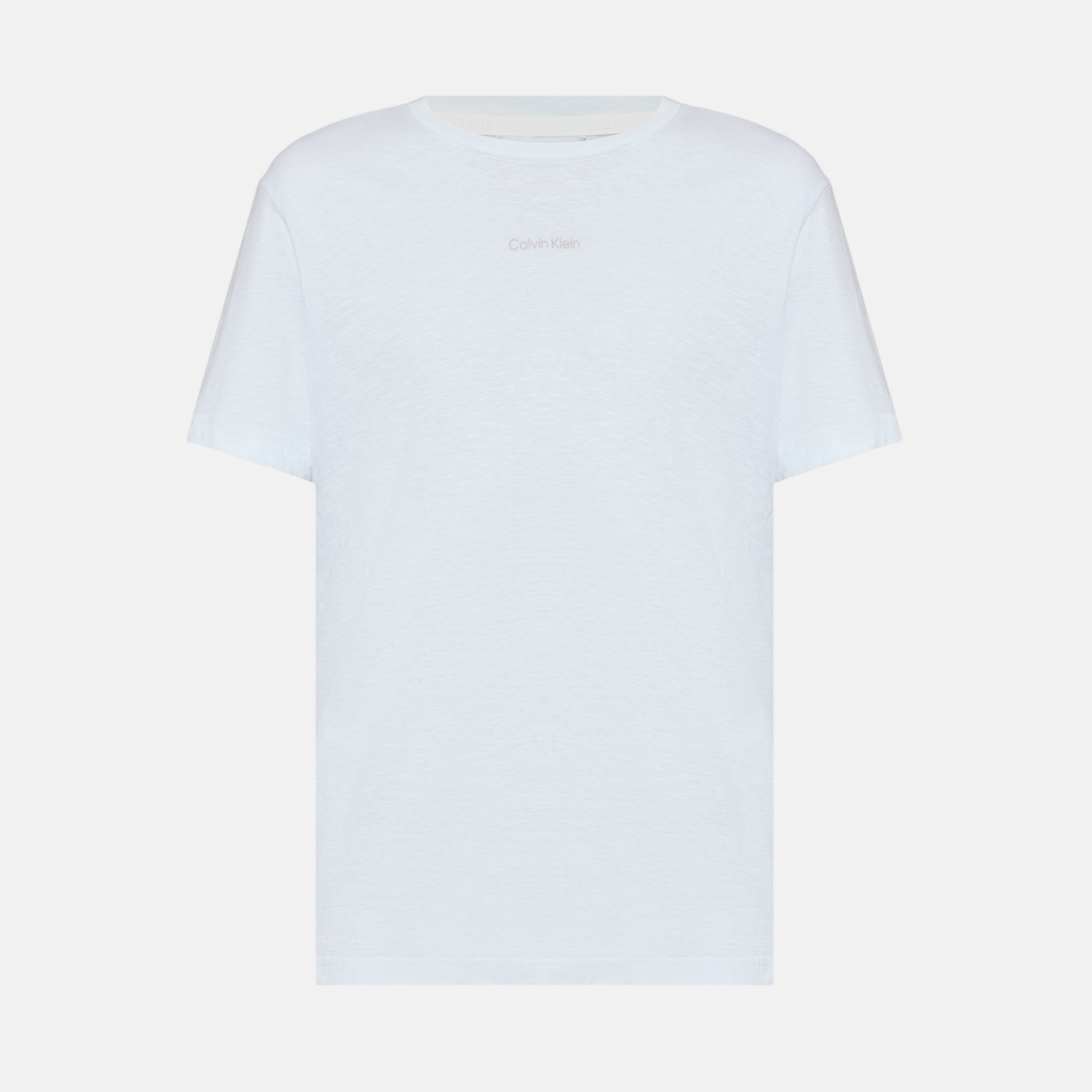 Calvin Klein Mens Crew Neck Small Logo T-Shirt White – SPR253-S | Studio DOS by Designer Outlet Sales