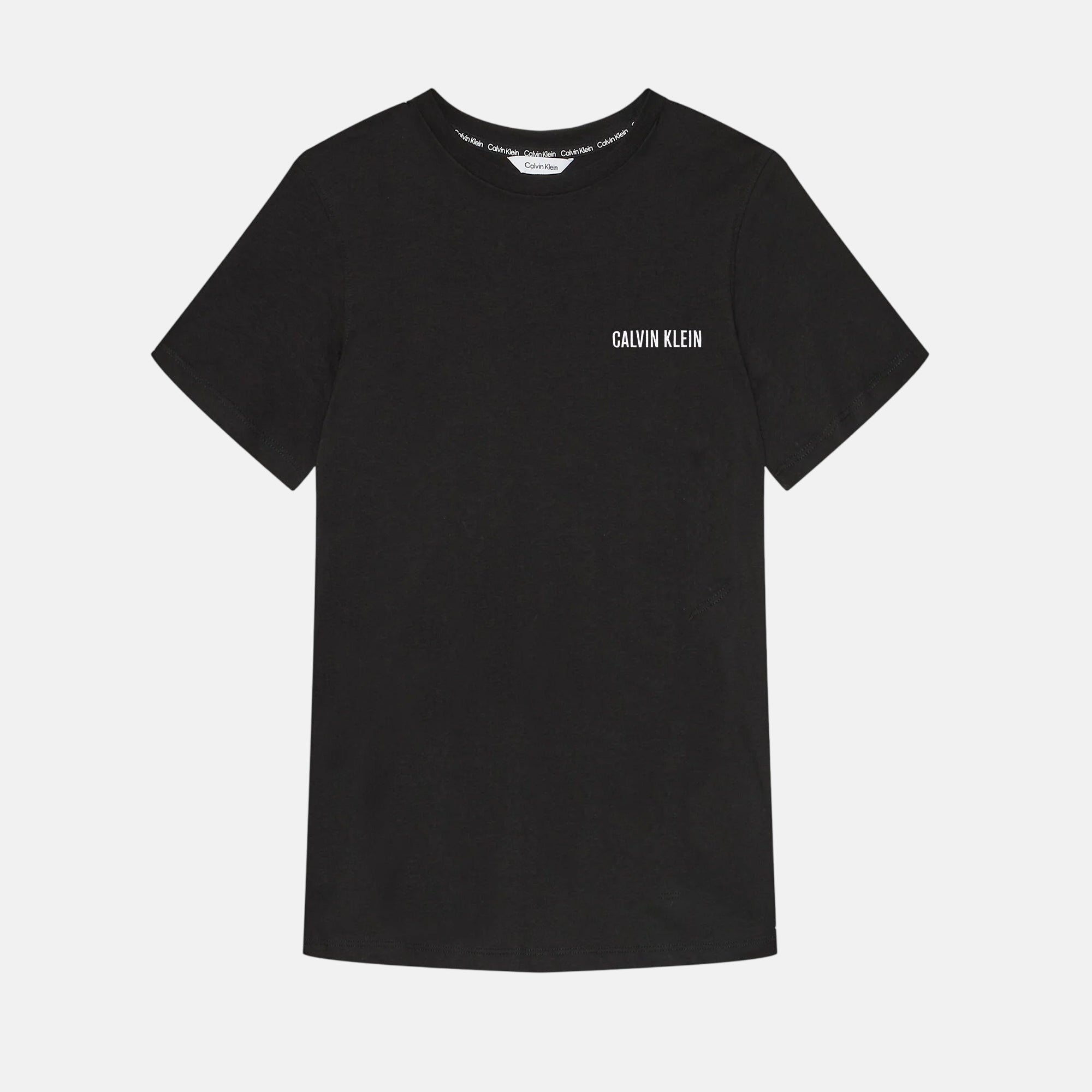 Calvin Klein Mens Logo Print Crew T-Shirt Black – SS25247-S | Studio DOS by Designer Outlet Sales