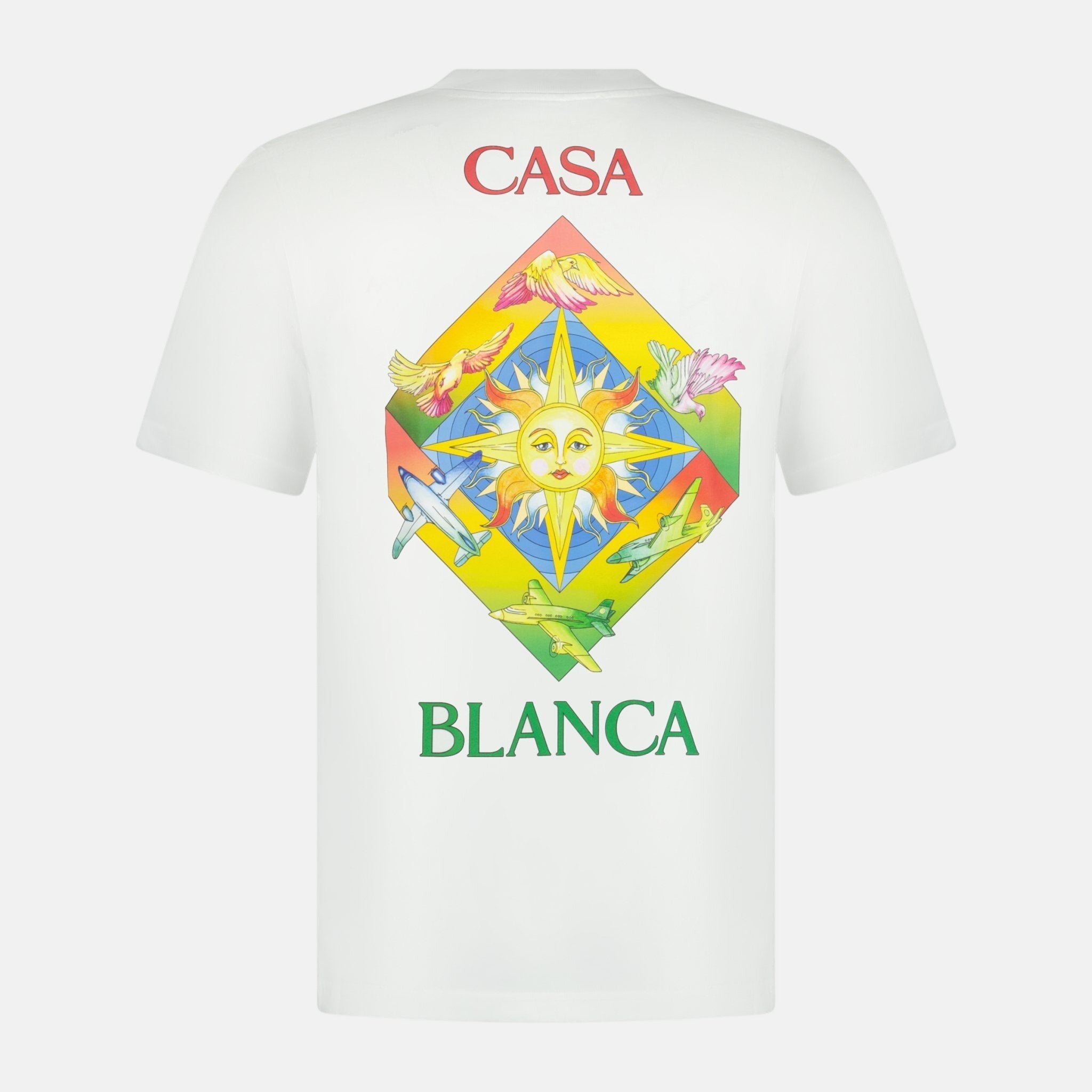 Casablanca 'Les Elements' T-Shirt White – C35 | Studio DOS by Designer Outlet Sales