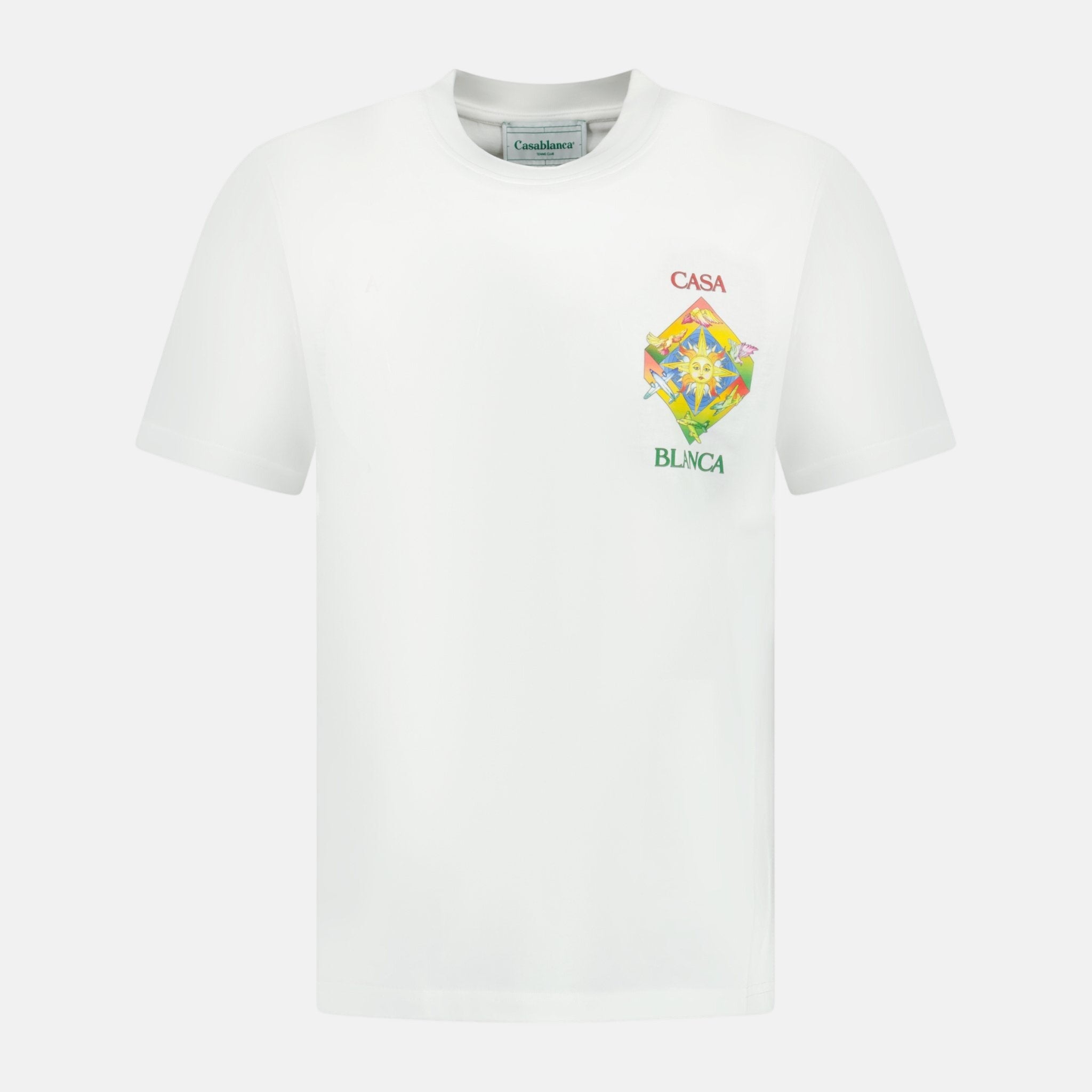 Casablanca 'Les Elements' T-Shirt White – C35 | Studio DOS by Designer Outlet Sales