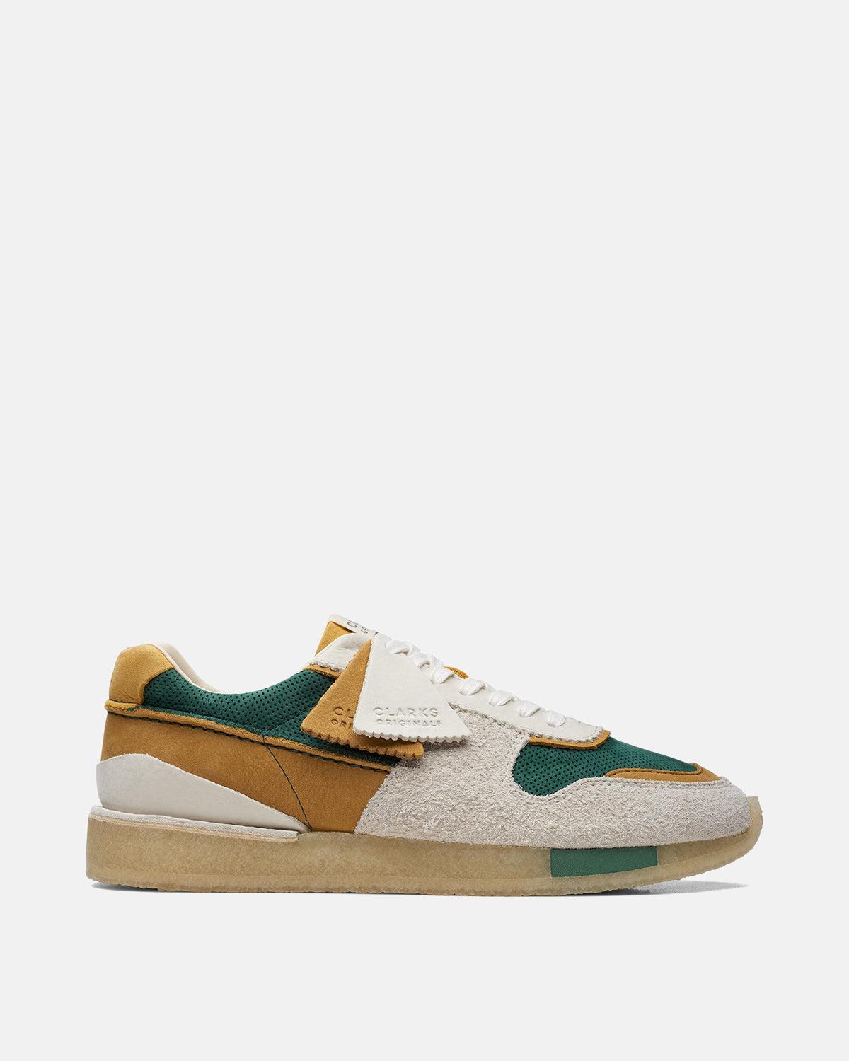 CLARKS ORIGINALS MENS TOR RUN TRAINERS BROWN ORANGE – DESIGNER