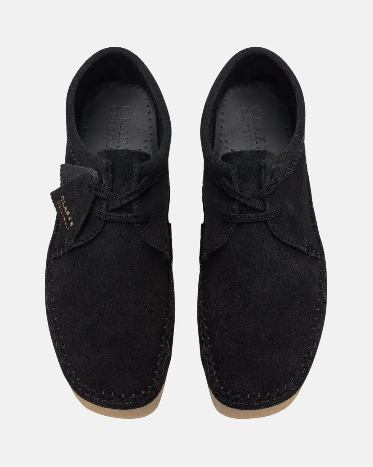 CLARKS ORIGINALS WEAVER SHOES BLACK SUEDE – CLARKS-26165081-UK7 | Studio DOS by Designer Outlet Sales