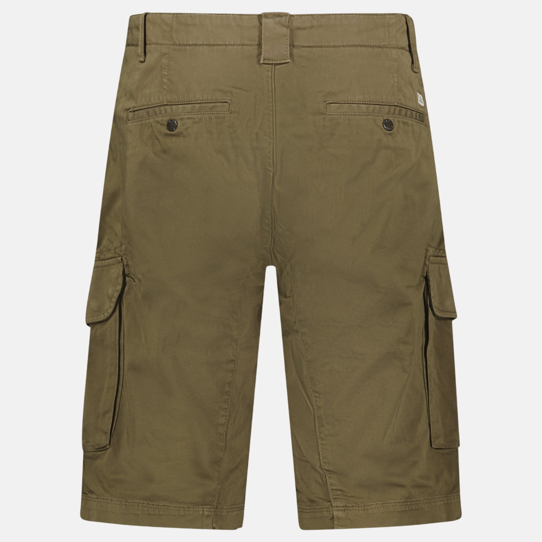CP Company Bermuda Cargo Lens Shorts Ivy Green – sku-55775461605757 | Studio DOS by Designer Outlet Sales