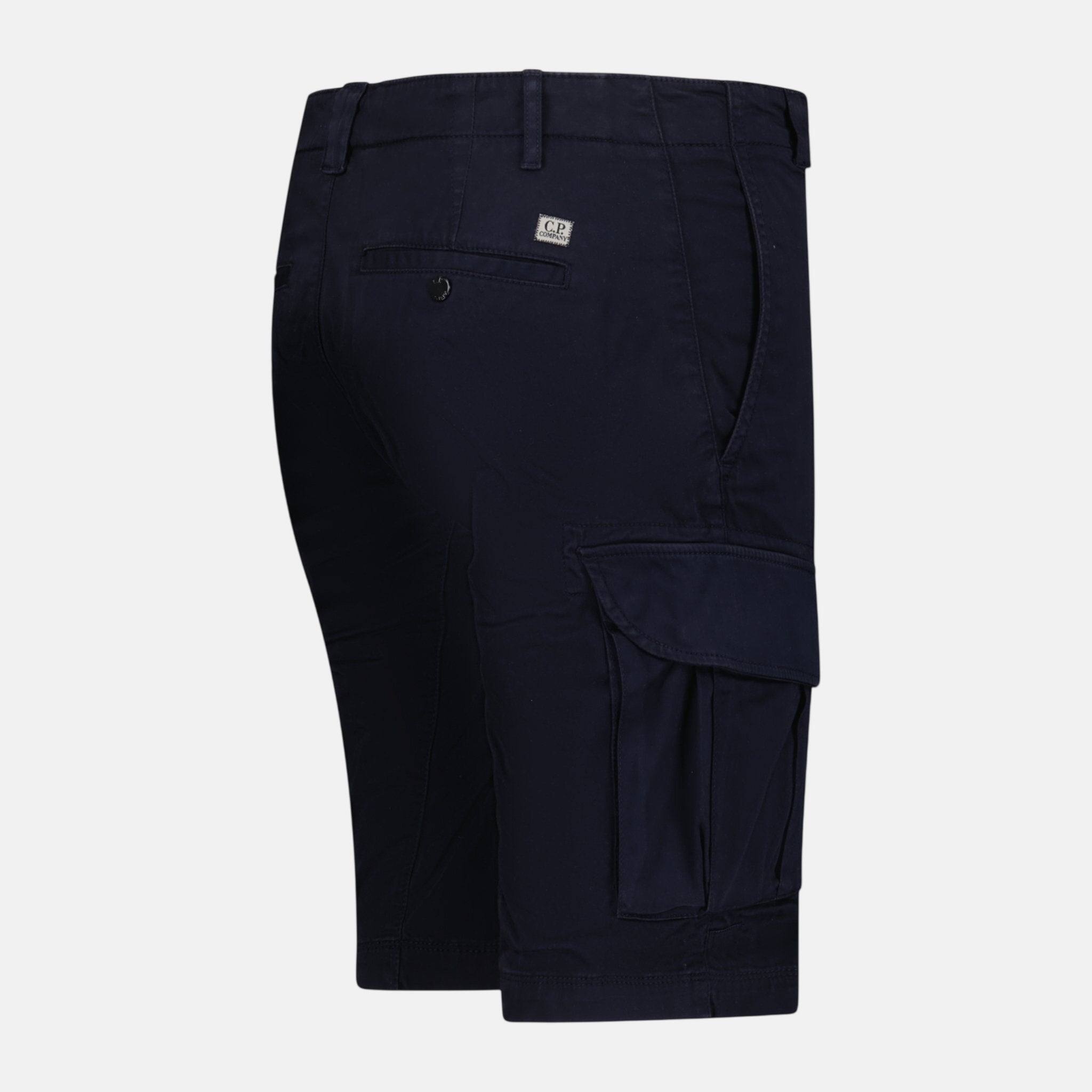 CP Company Bermuda Cargo Lens Shorts Navy – A41 | Studio DOS by Designer Outlet Sales