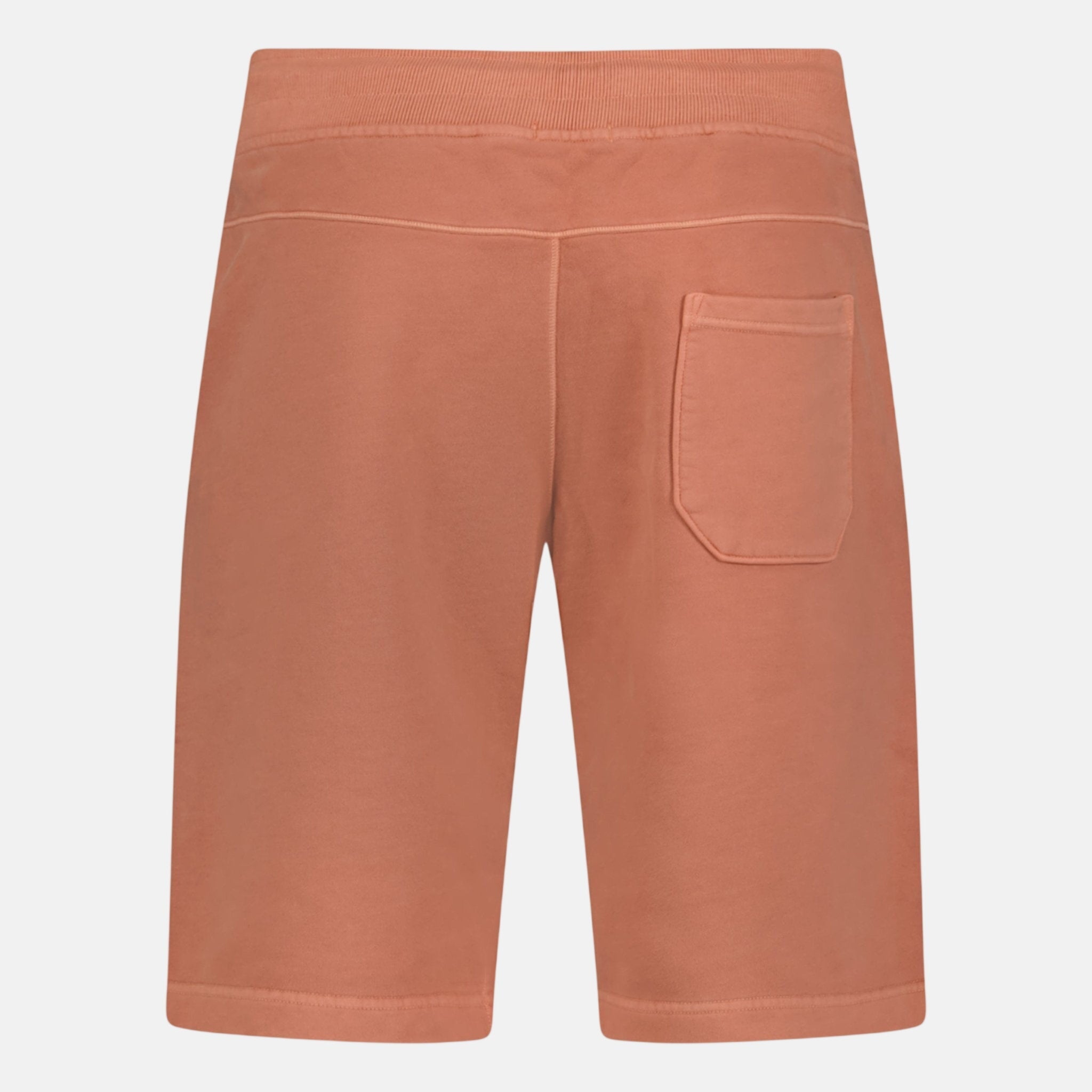 CP Company Bermuda Cotton Lens Shorts Coral – C29 | Studio DOS by Designer Outlet Sales