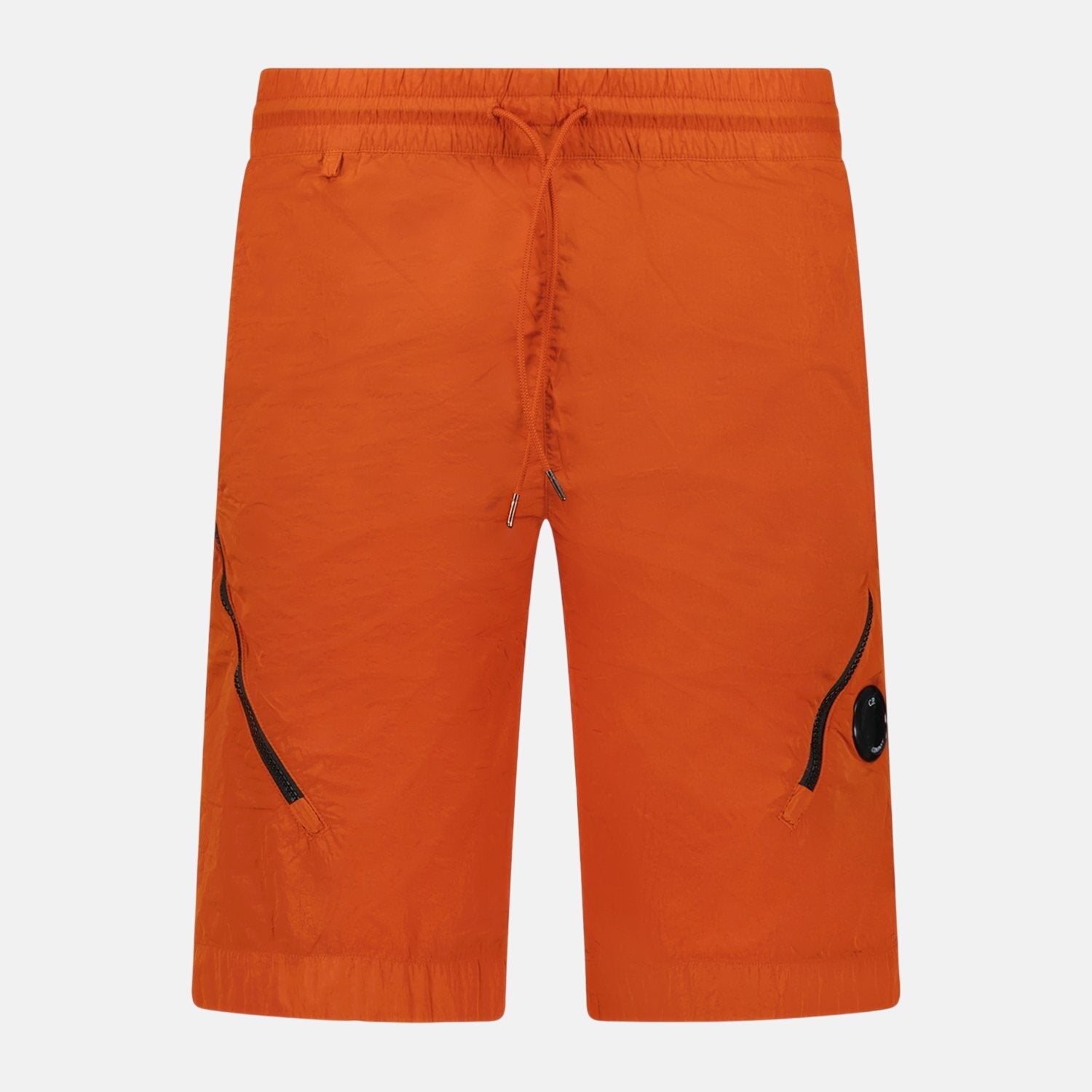 CP Company Chrome Lens Shorts Dark Orange – E11 | Studio DOS by Designer Outlet Sales