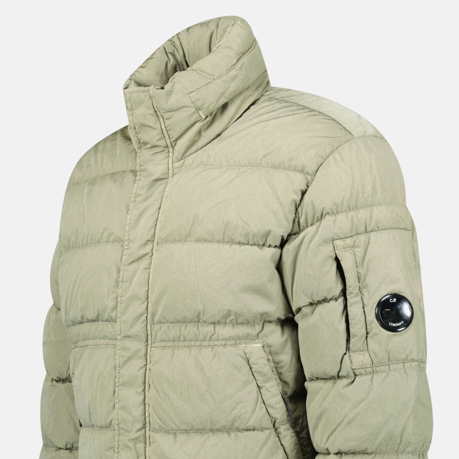 CP Company Chrome - R Down Jacket Gunmetal Grey – sku-57507236217213 | Studio DOS by Designer Outlet Sales