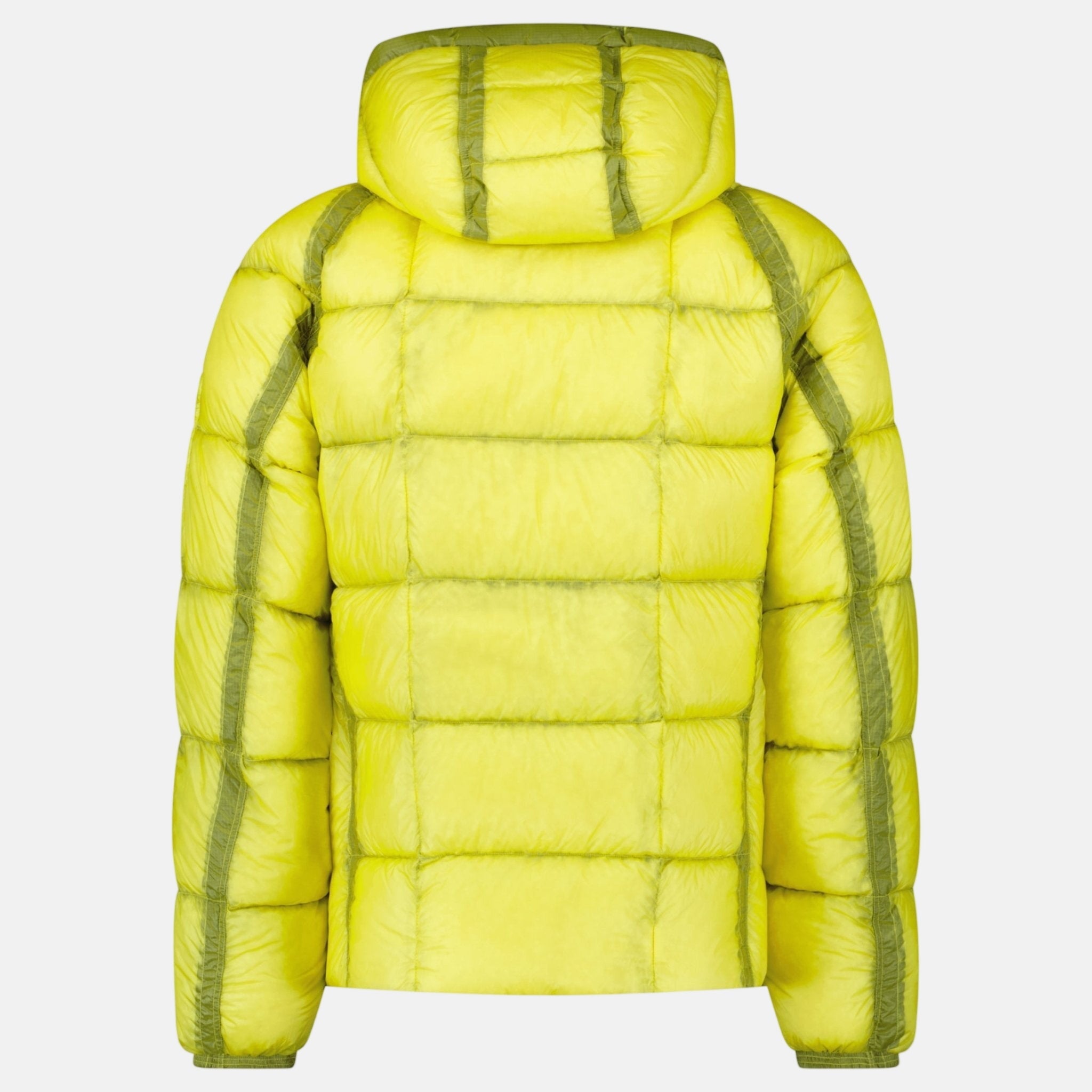 CP Company D.D. Shell Hooded Down Puffer Jacket Green Sheen – Rail 6 L | Studio DOS by Designer Outlet Sales