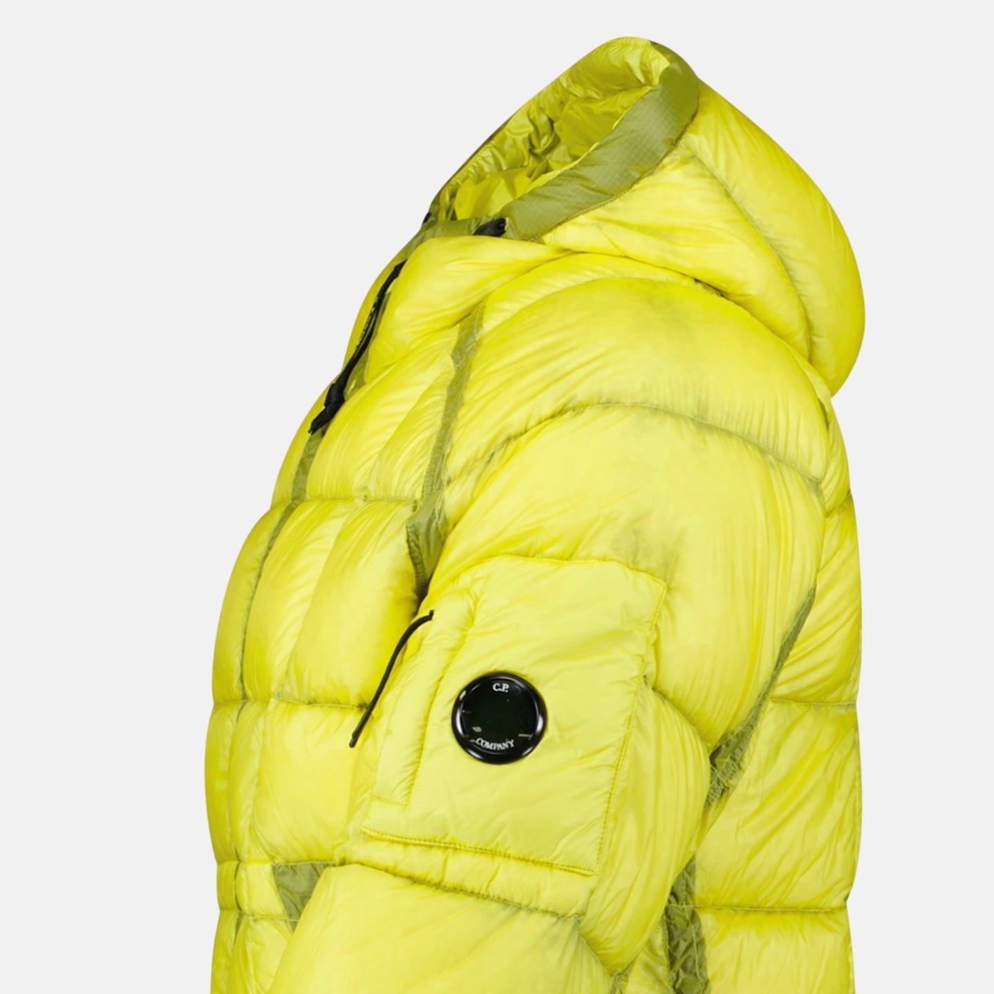 CP Company D.D. Shell Hooded Down Puffer Jacket Green Sheen – Rail 6 L | Studio DOS by Designer Outlet Sales