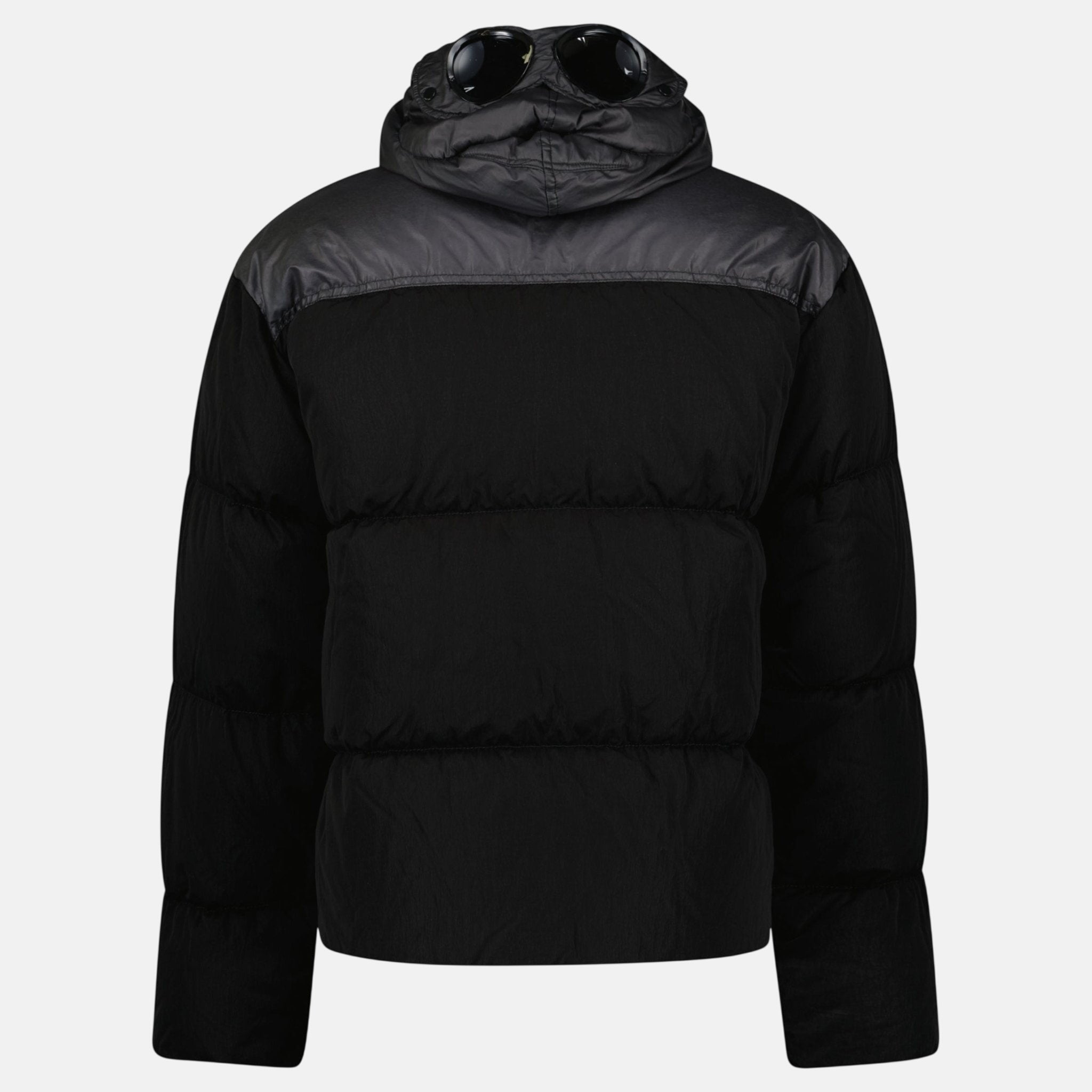 CP Company Eco Chrome R Mixed Goggle Down Jacket Black – Rail 6 | Studio DOS by Designer Outlet Sales