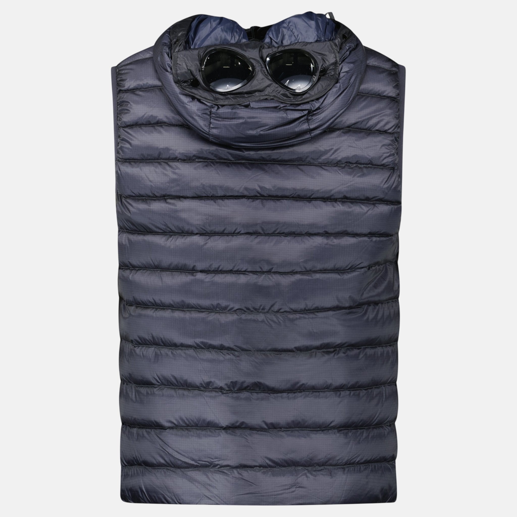 C.P. Company Goggle Down Gilet Navy – Rail 6 U | Studio DOS by Designer Outlet Sales