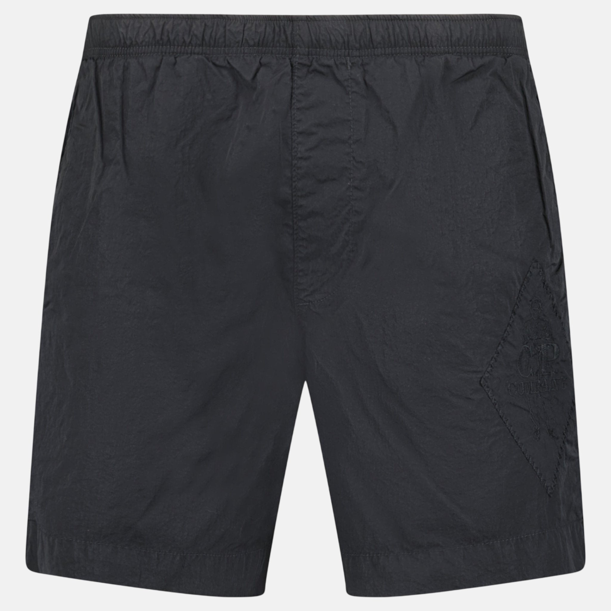 CP Company Logo - Embroidered Swim Shorts Black – A1 | Studio DOS by Designer Outlet Sales