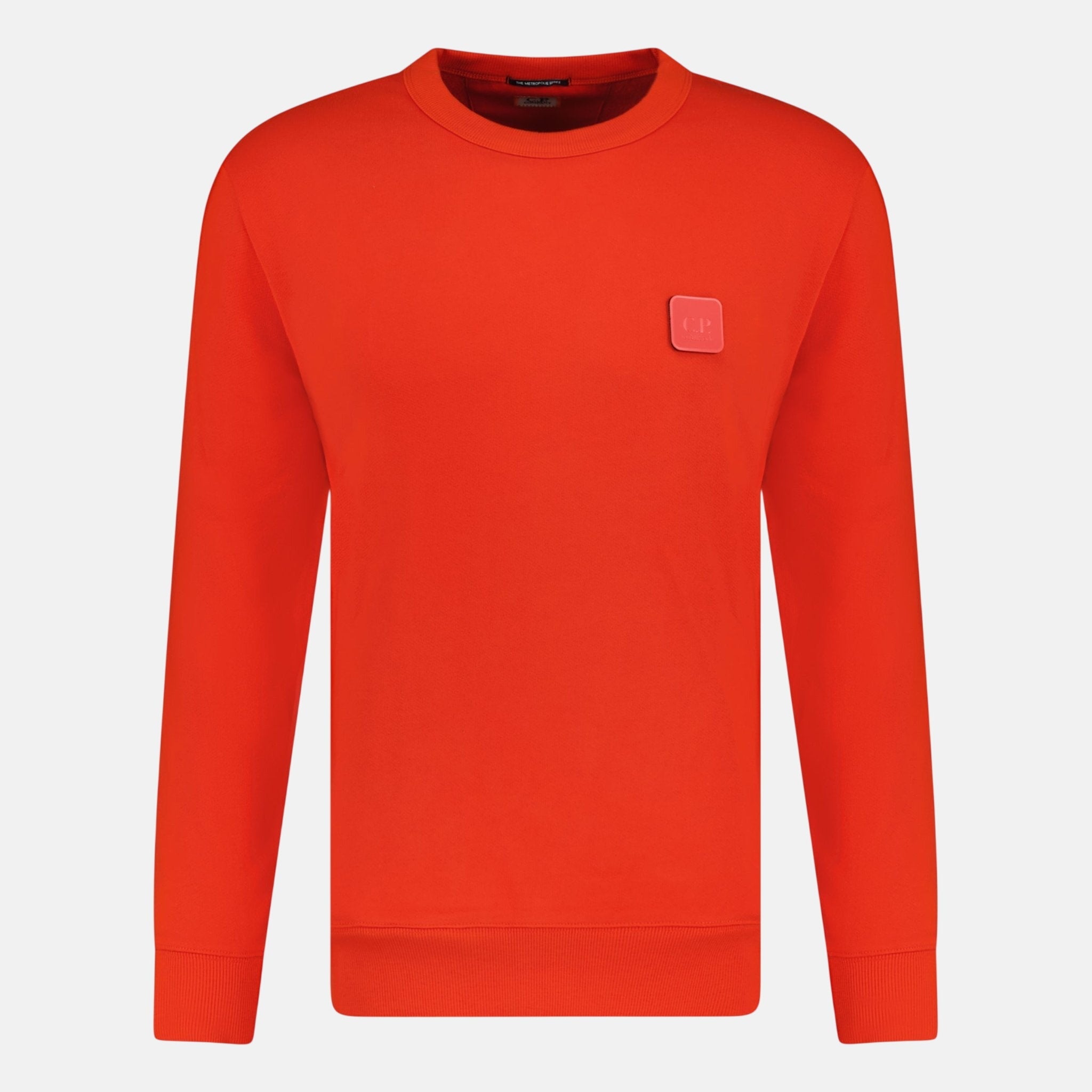 CP Company Patch Logo Sweatshirt Red – A62 | Studio DOS by Designer Outlet Sales