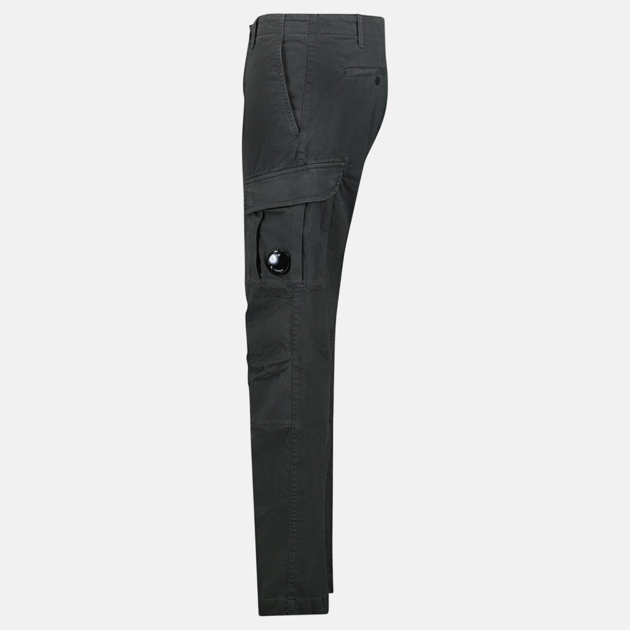CP Company Stretch Sateen Cargo Lens Pants Grey – sku-56813722173821 | Studio DOS by Designer Outlet Sales